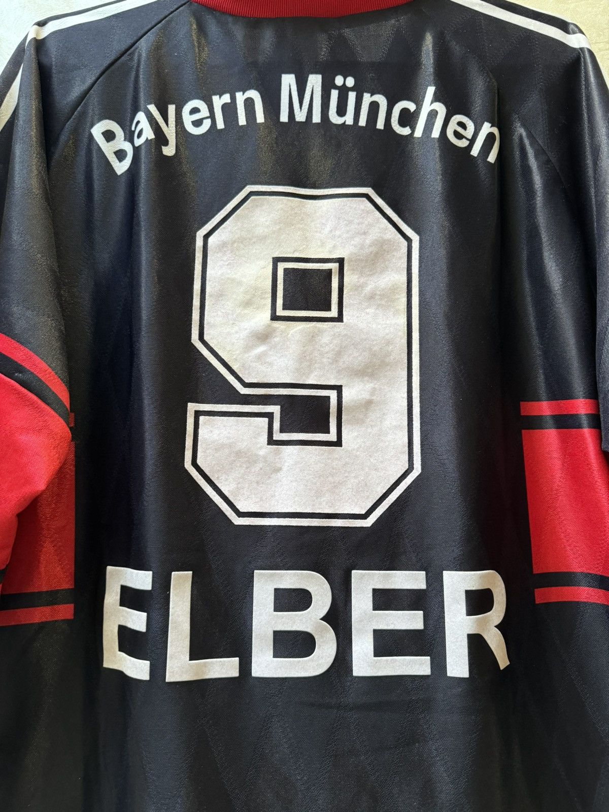 Adidas × Vintage Bayern Munich Munchen 1997 Elber Home Soccer Jersey Shirt Size US L / EU 52-54 / 3 - 8 Thumbnail