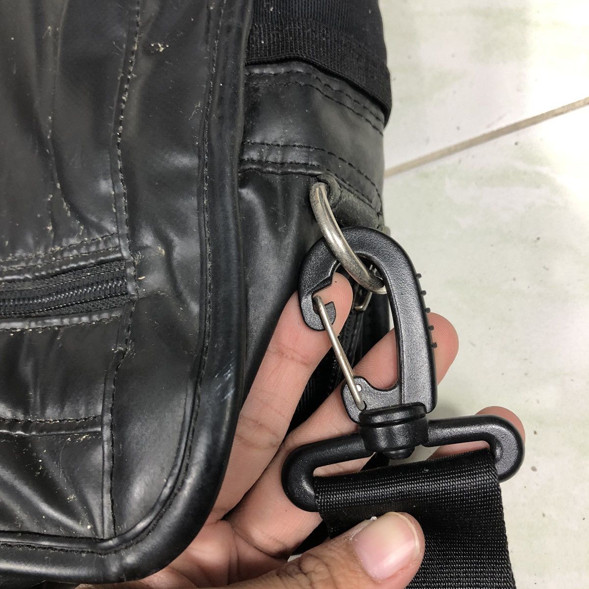Japanese Brand 📌Vintage Rich Black Massenger Bag Porter Made in Japan Size ONE SIZE - 14 Thumbnail