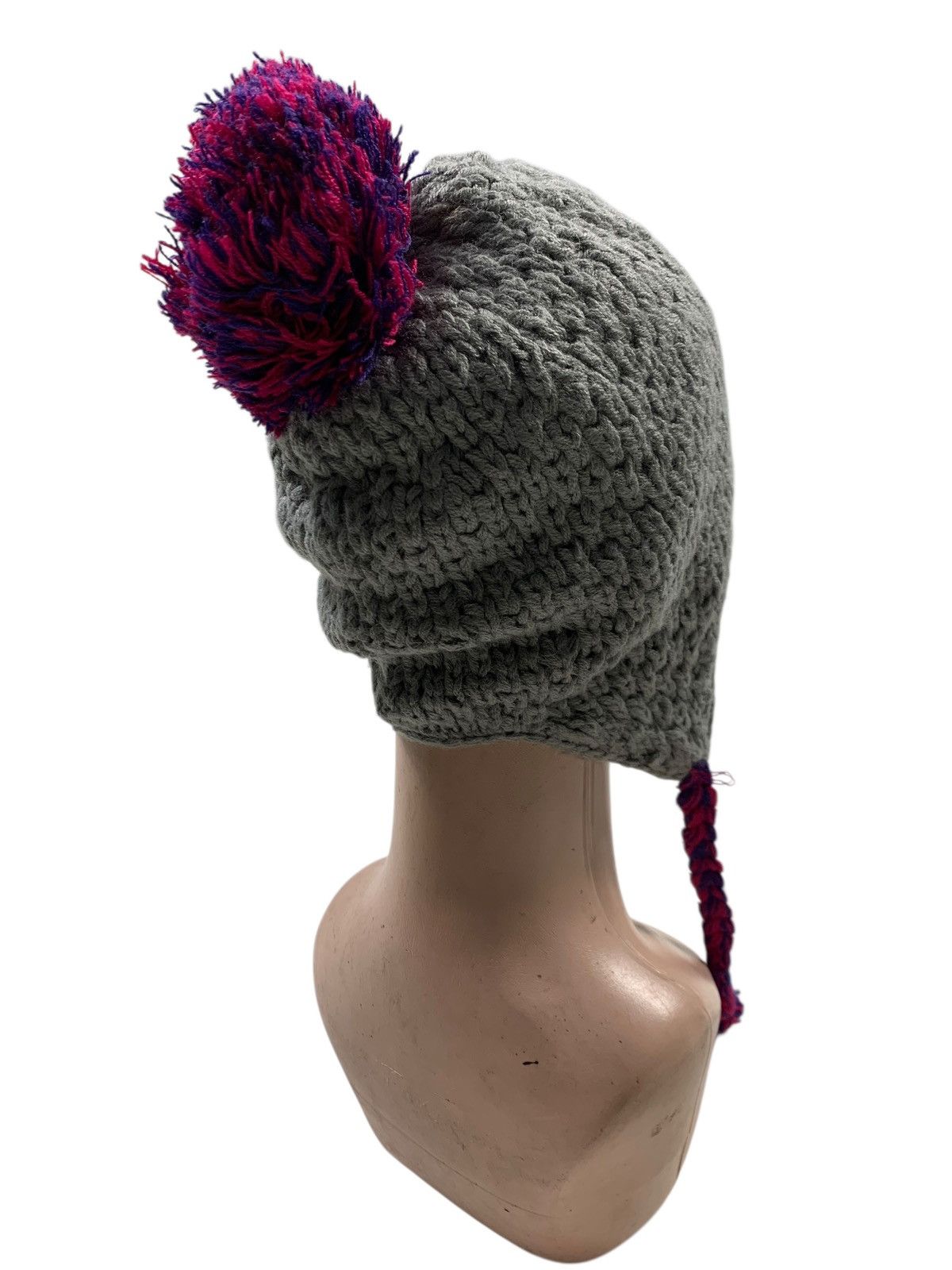 Japanese Brand × Kapital × Vintage Crochet knitted chapeaux Beanie Hats RARE Size ONE SIZE - 3 Thumbnail