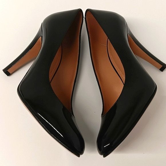 Maison Margiela Maison Margiela Black Patent Leather Court Pumps -EU37/US7 Size US 7 / IT 37 - 4 Thumbnail