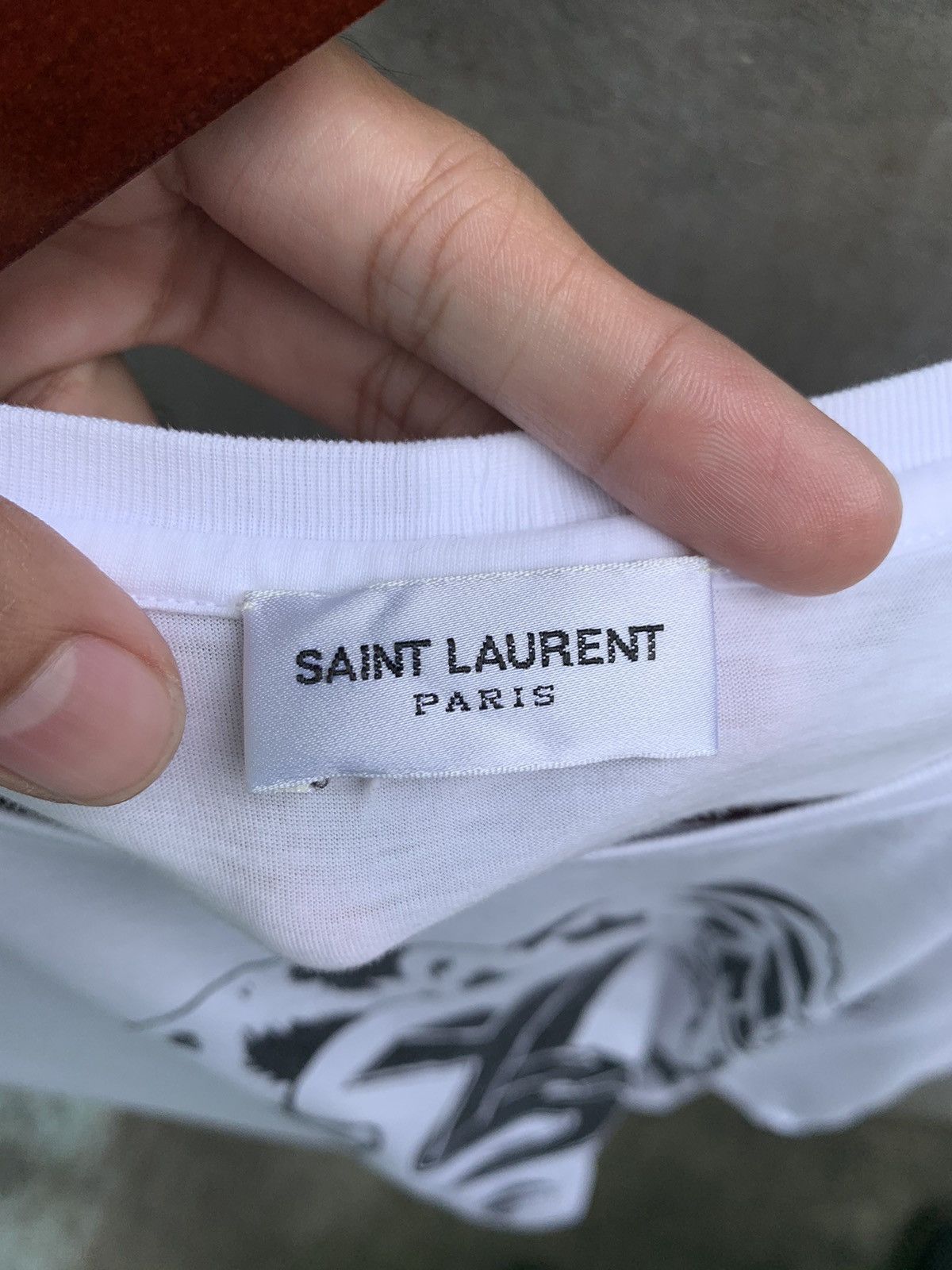 Saint Laurent Paris Rattlesnake Tee Size S / US 4 / IT 40 - 5 Thumbnail