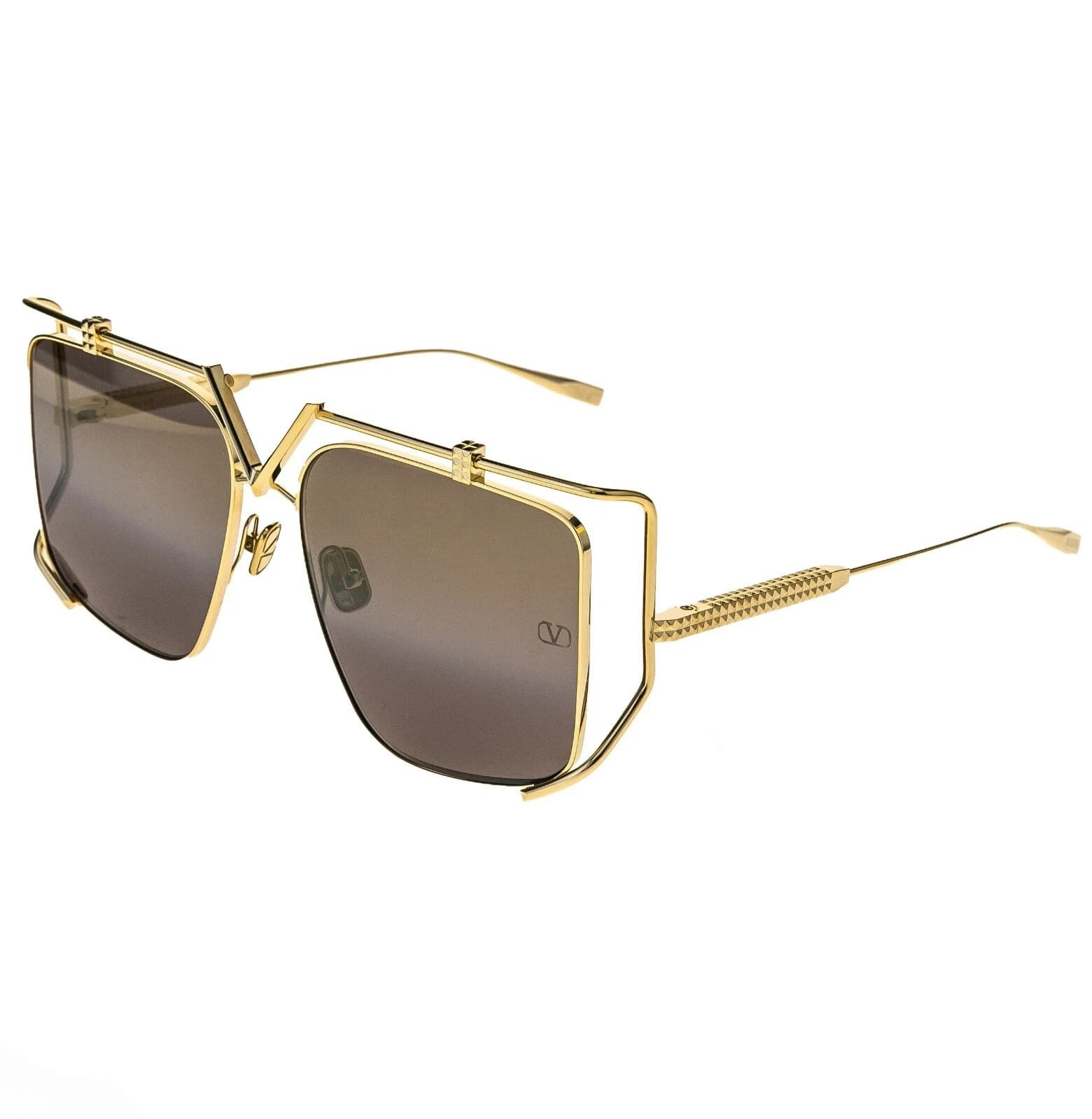 Valentino VALENTINO V LIGHT VLS116 Gold Titanium VLS 116B Sunglass Size ONE SIZE - 11 Thumbnail