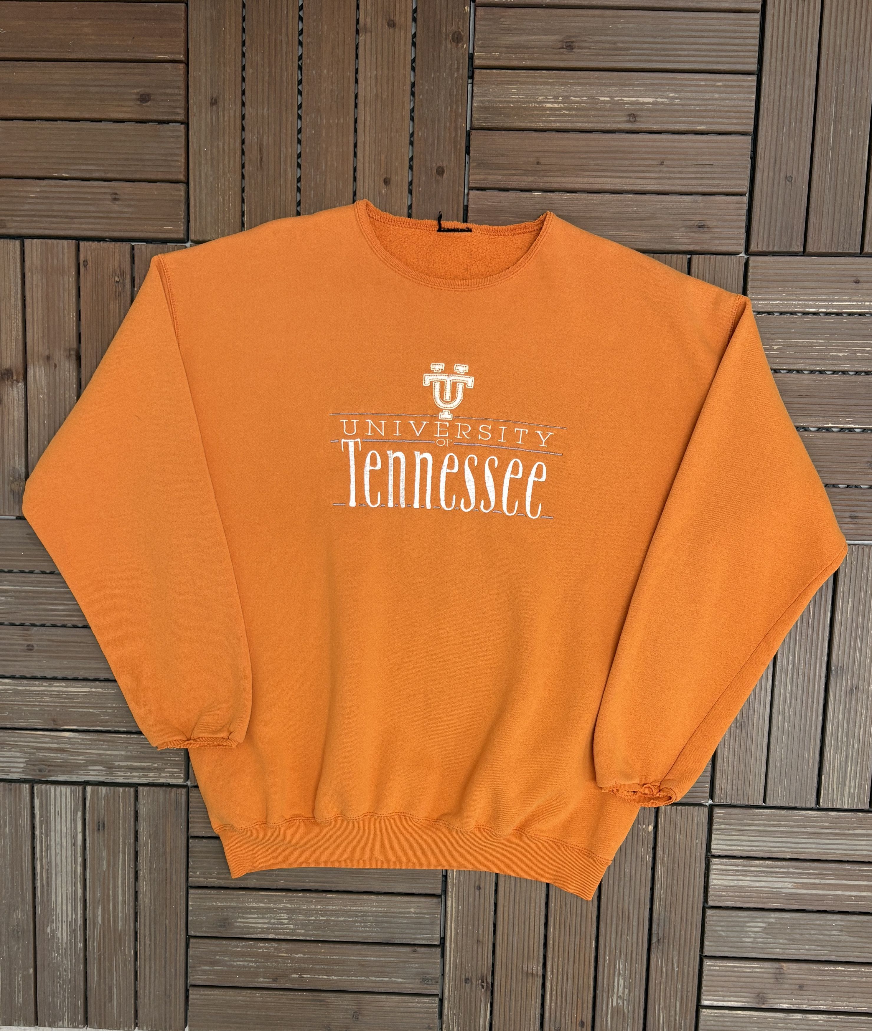 Vintage Tennessee Volunteers Vintage Orange Crewneck Sweater Size US XL / EU 56 / 4 - 1 Thumbnail
