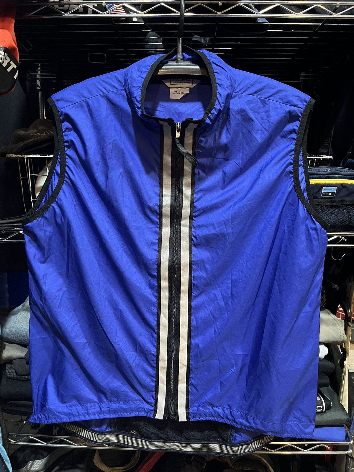 L.L. Bean LL Bean Cycling Bike Vest Reflective 90s (Made in USA) Size US M / EU 48-50 / 2 - 2 Thumbnail