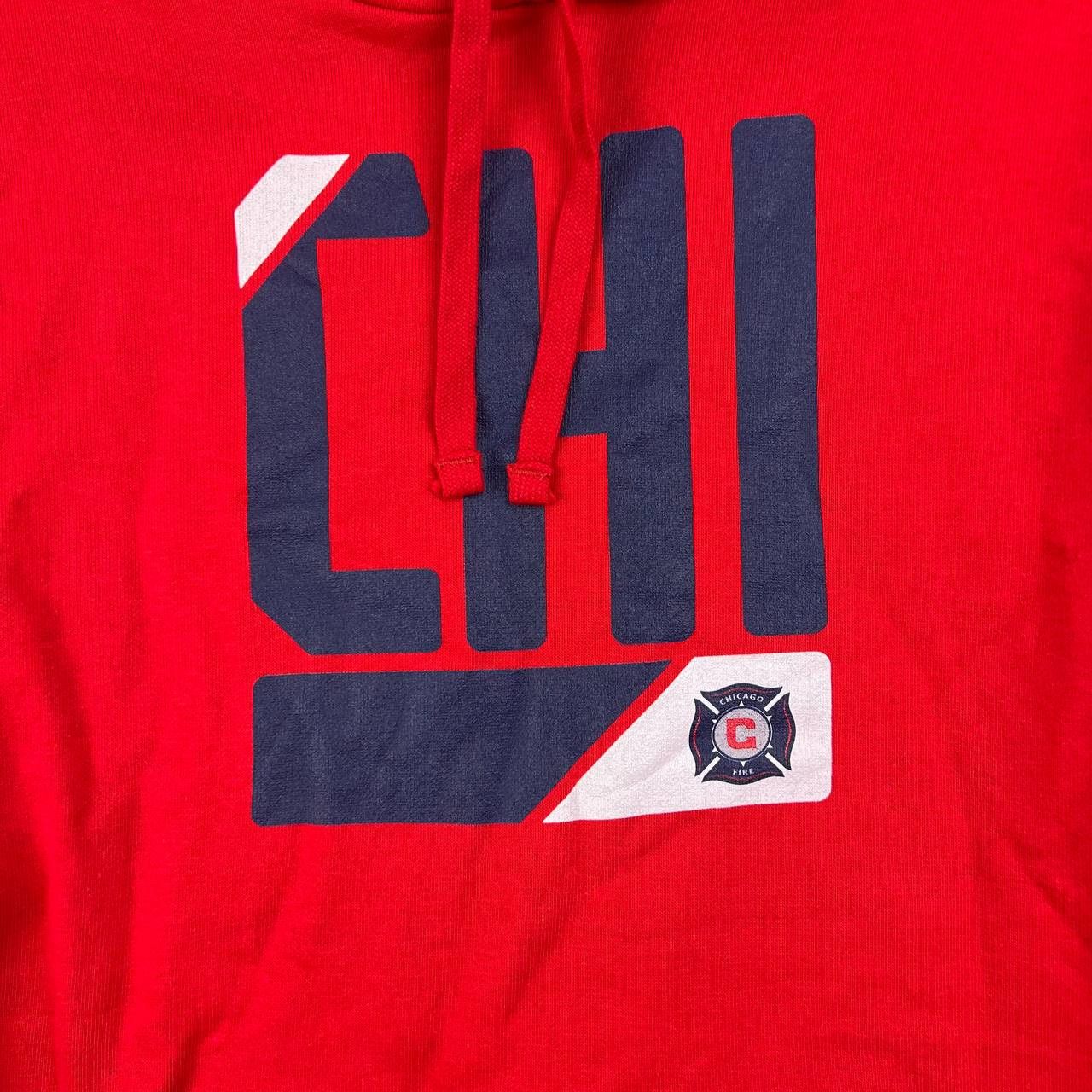 Other Chicago Fire FC MLS Large Pullover Hoodie Jacket New Men Size US L / EU 52-54 / 3 - 3 Thumbnail