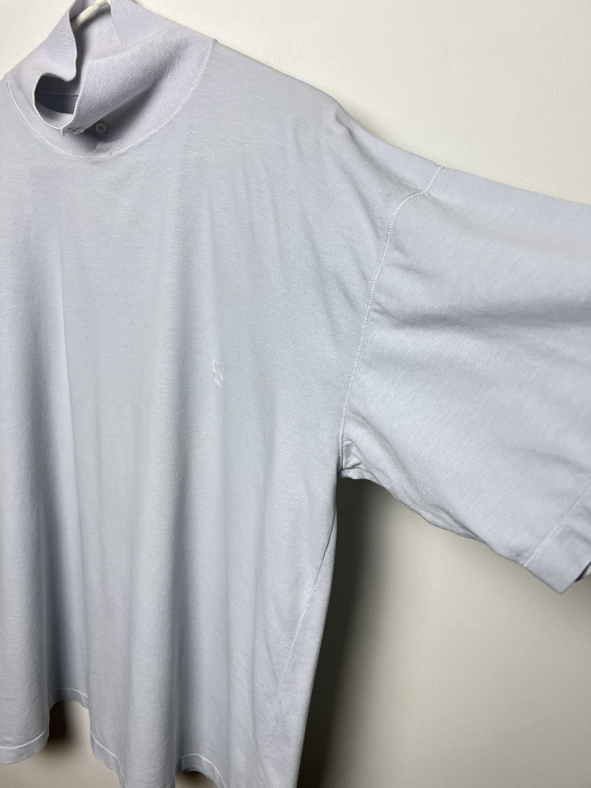 C.P. Company 1989 cp company osti vintage baby blue moc neck t-shirt Size US L / EU 52-54 / 3 - 5 Thumbnail