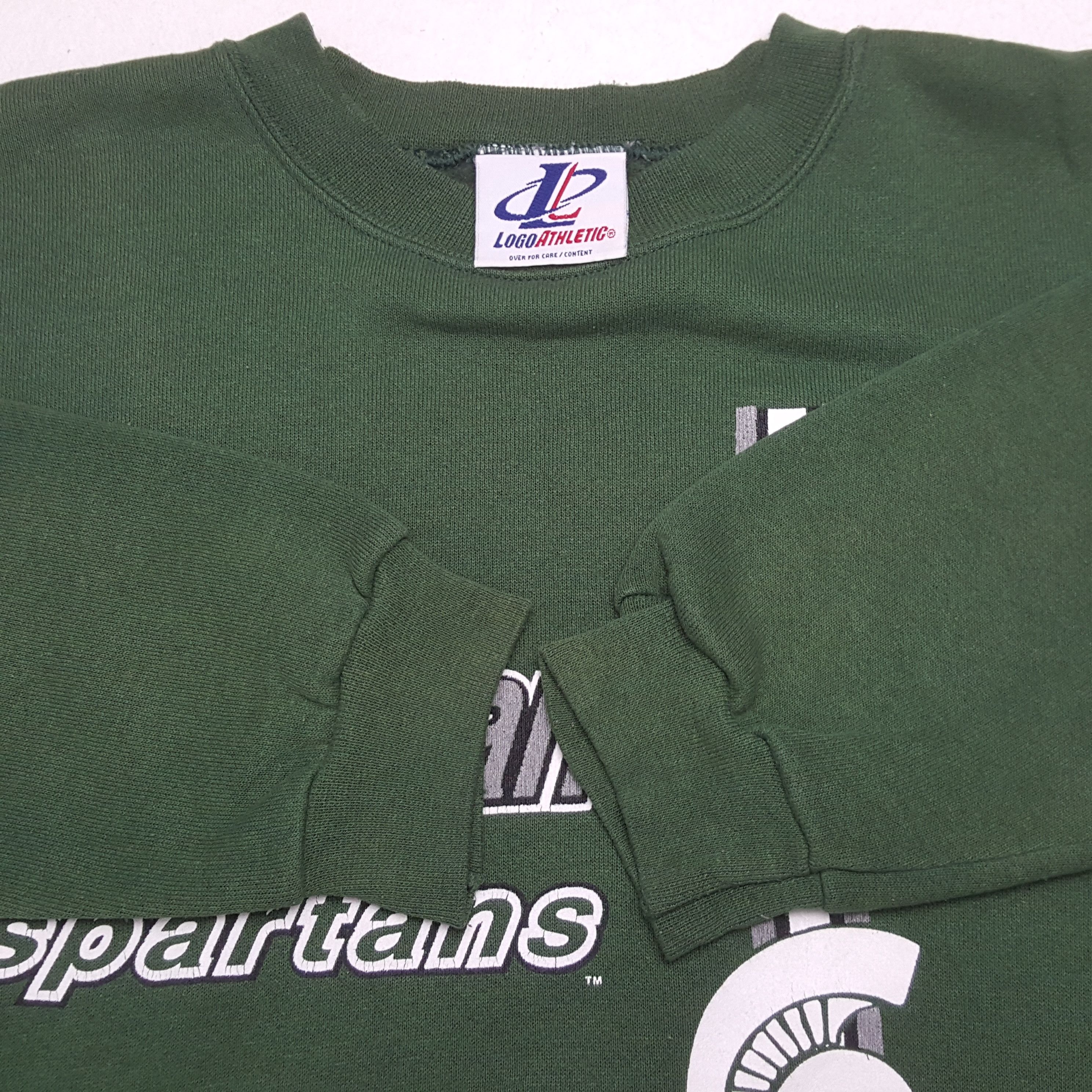 Logo Athletic × Vintage Michigan State Sapartans Streetwear Style Vintage Sweatshirt Size US M / EU 48-50 / 2 - 6 Thumbnail