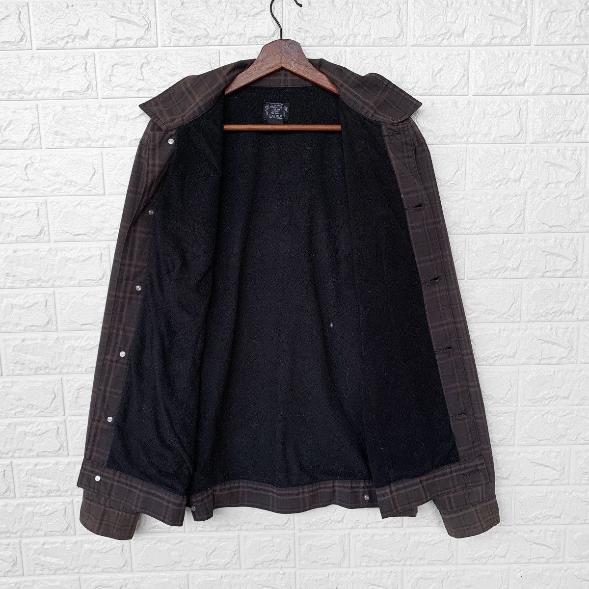 Stussy STUSSY GARMENT WORKGEAR CHECKERED PLAID BUTTON JACKET Size US L / EU 52-54 / 3 - 5 Thumbnail