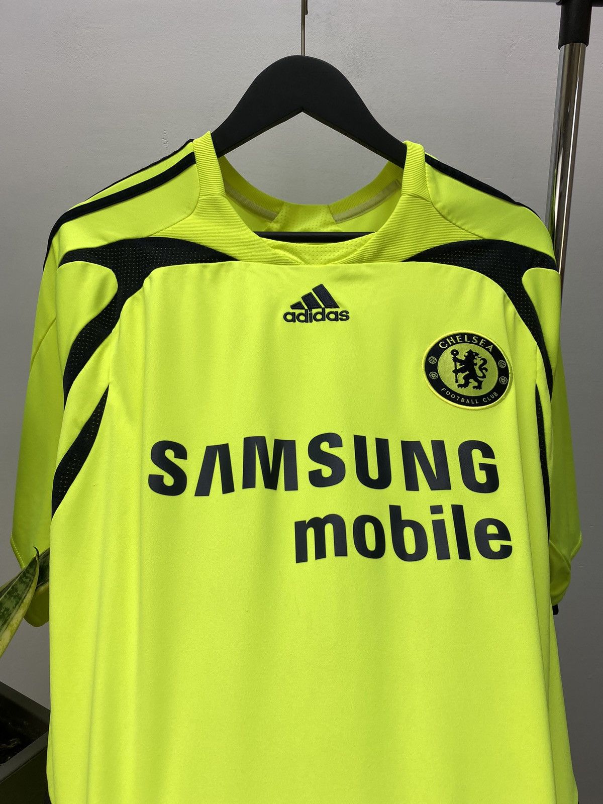 Adidas Adidas Chelsea Away Jersey Vintage 2007-2008 Soccer Football Size US XXL / EU 58 / 5 - 10 Thumbnail