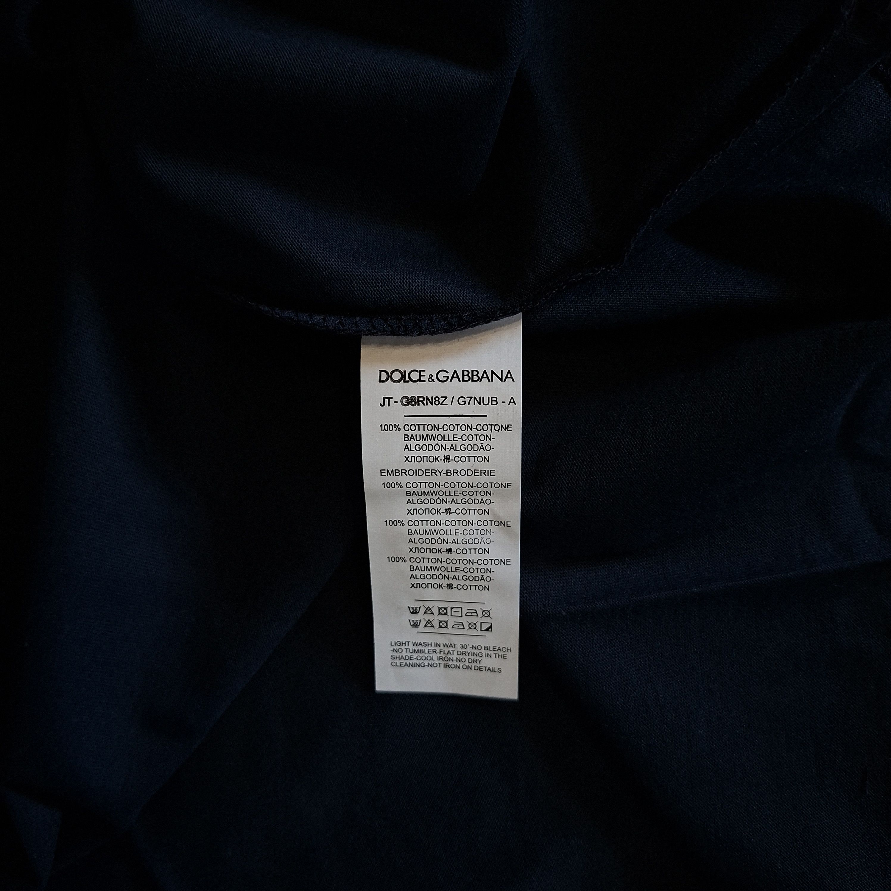 Dolce & Gabbana Dolce Gabbana t shirt size XL 52 Size US XL / EU 56 / 4 - 5 Thumbnail