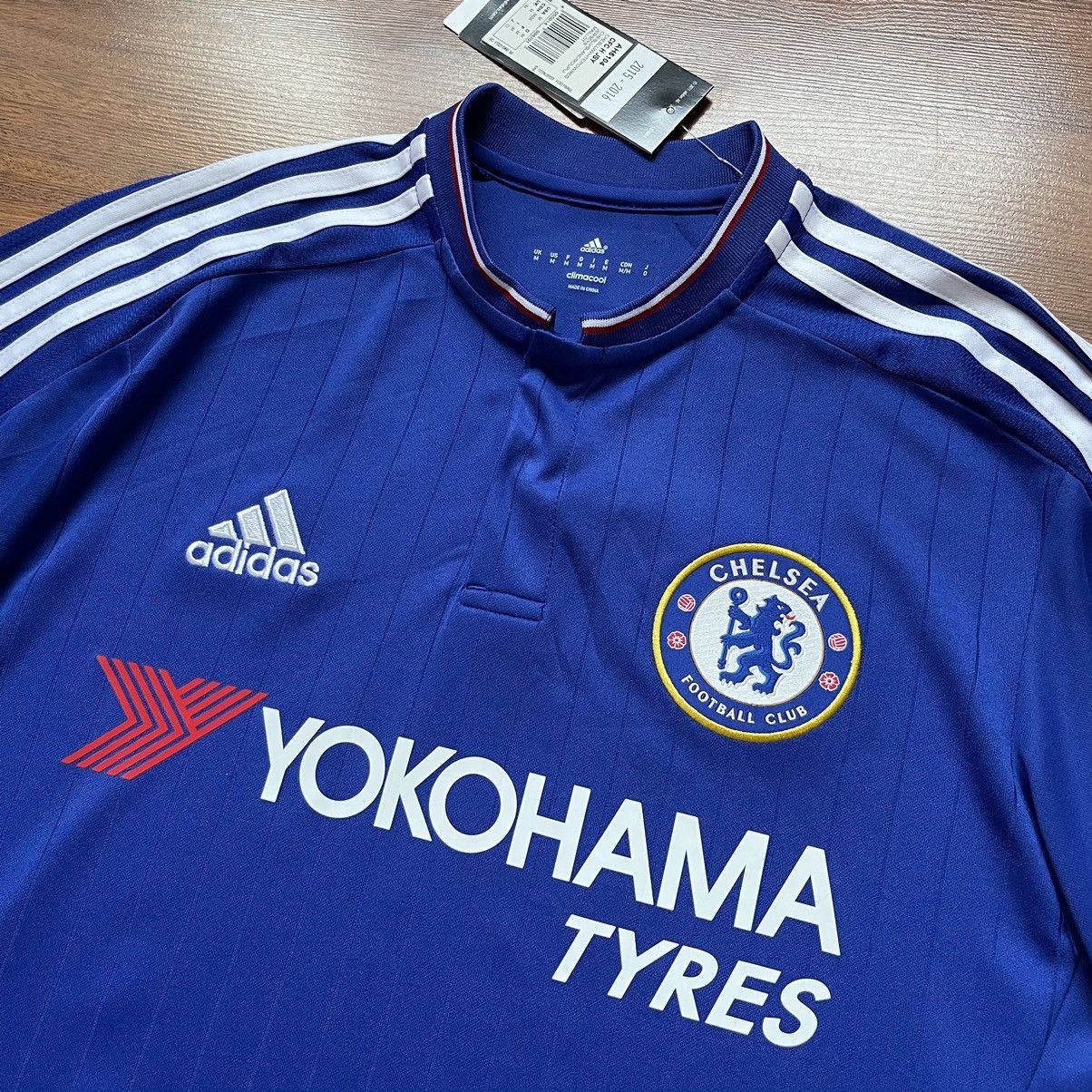 Adidas CHELSEA ADIDAS 2014/2015 FOOTBALL HOME JERSEY #10 HAZARD Size US M / EU 48-50 / 2 - 4 Thumbnail
