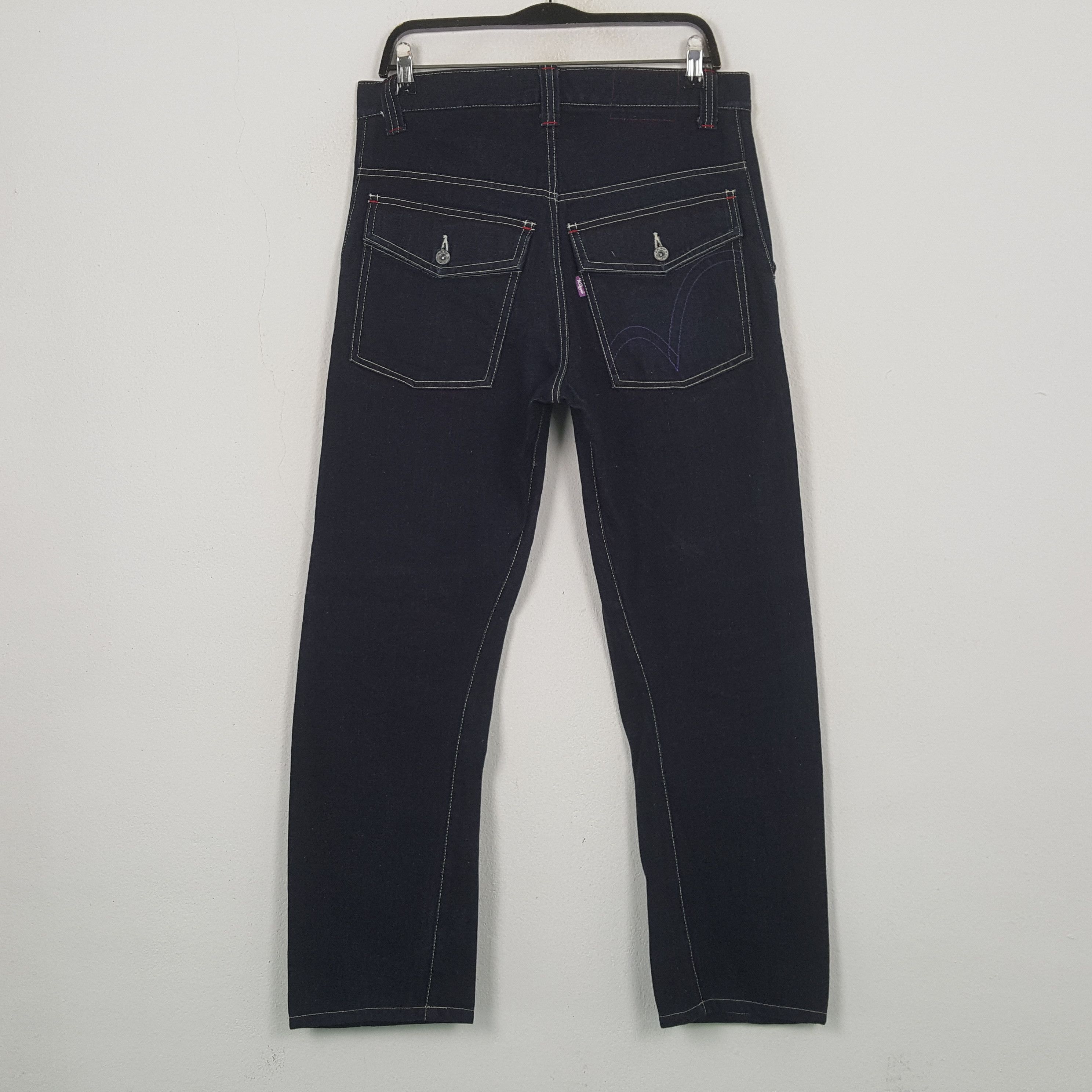 Japanese Brand Virgo Rebel Army Streetwear Style Jeans RR29 Size US 32 / EU 48 - 4 Thumbnail
