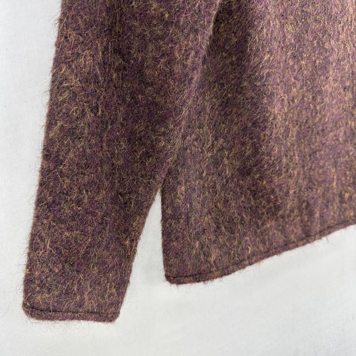 Custommade Vintage 80's Mohair Wool Jacket Special Custom Made Size XS / US 0-2 / IT 36-38 - 6 Thumbnail