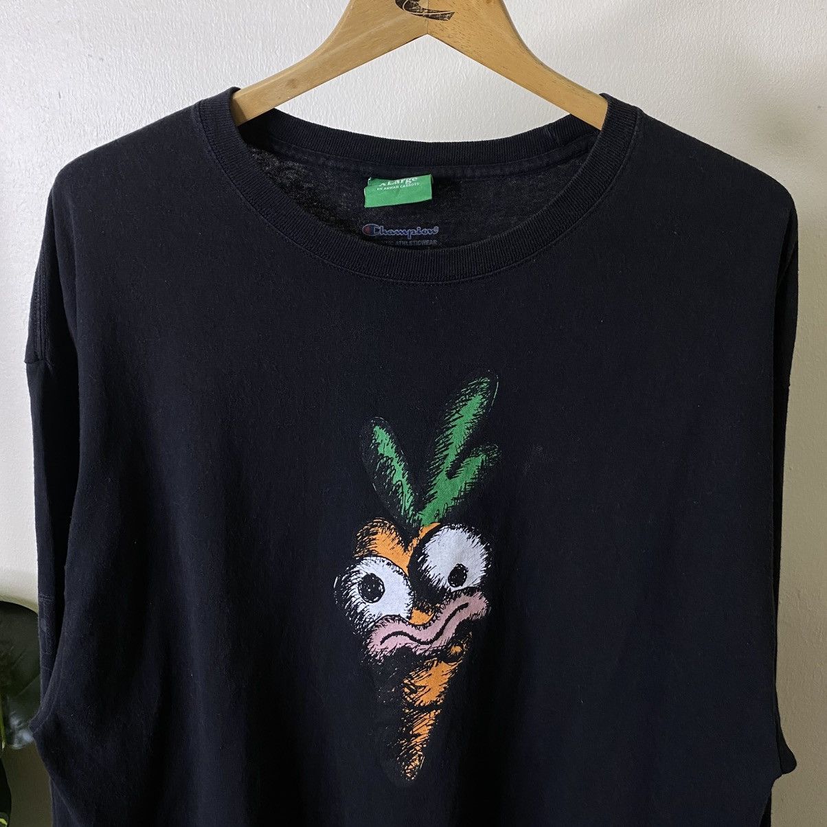 Carrots by Anwar Carrots × Champion Anwar Carrots x Champion Collaboration Streetwear LS Tshirt Size US XL / EU 56 / 4 - 2 Thumbnail