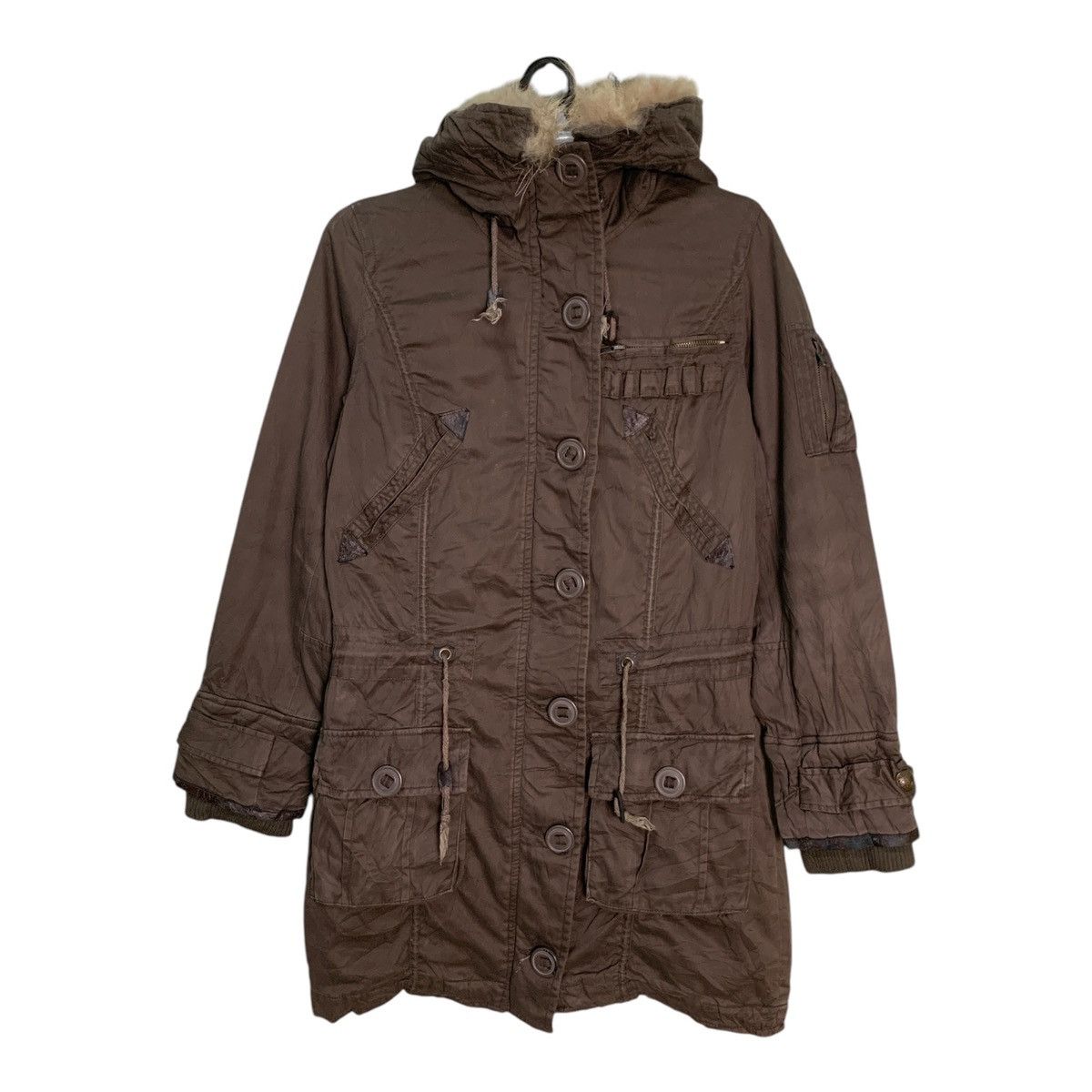 Japanese Brand Rare Design Ingni Military Style Hoodie Parkas Size M / US 6-8 / IT 42-44 - 1 Thumbnail