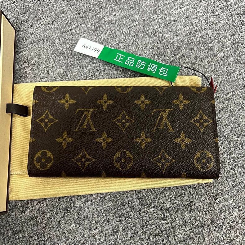 Louis Vuitton louis vuitton red bean wallet with monogram-2507 Size ONE SIZE - 4 Thumbnail