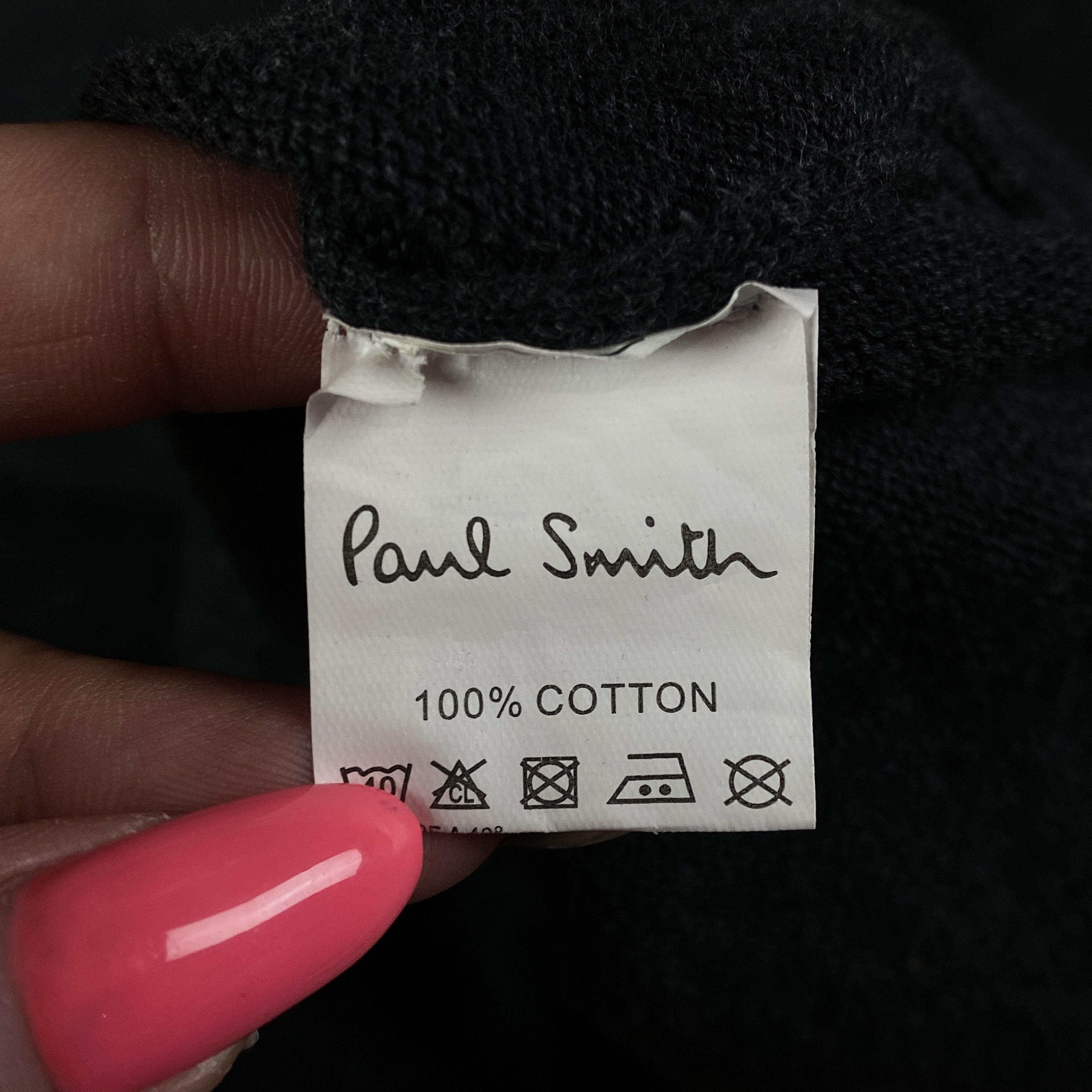 Paul Smith Mens Sweater V-Neck Jumper Paul Smith Size XL Cotton Size US XL / EU 56 / 4 - 5 Thumbnail