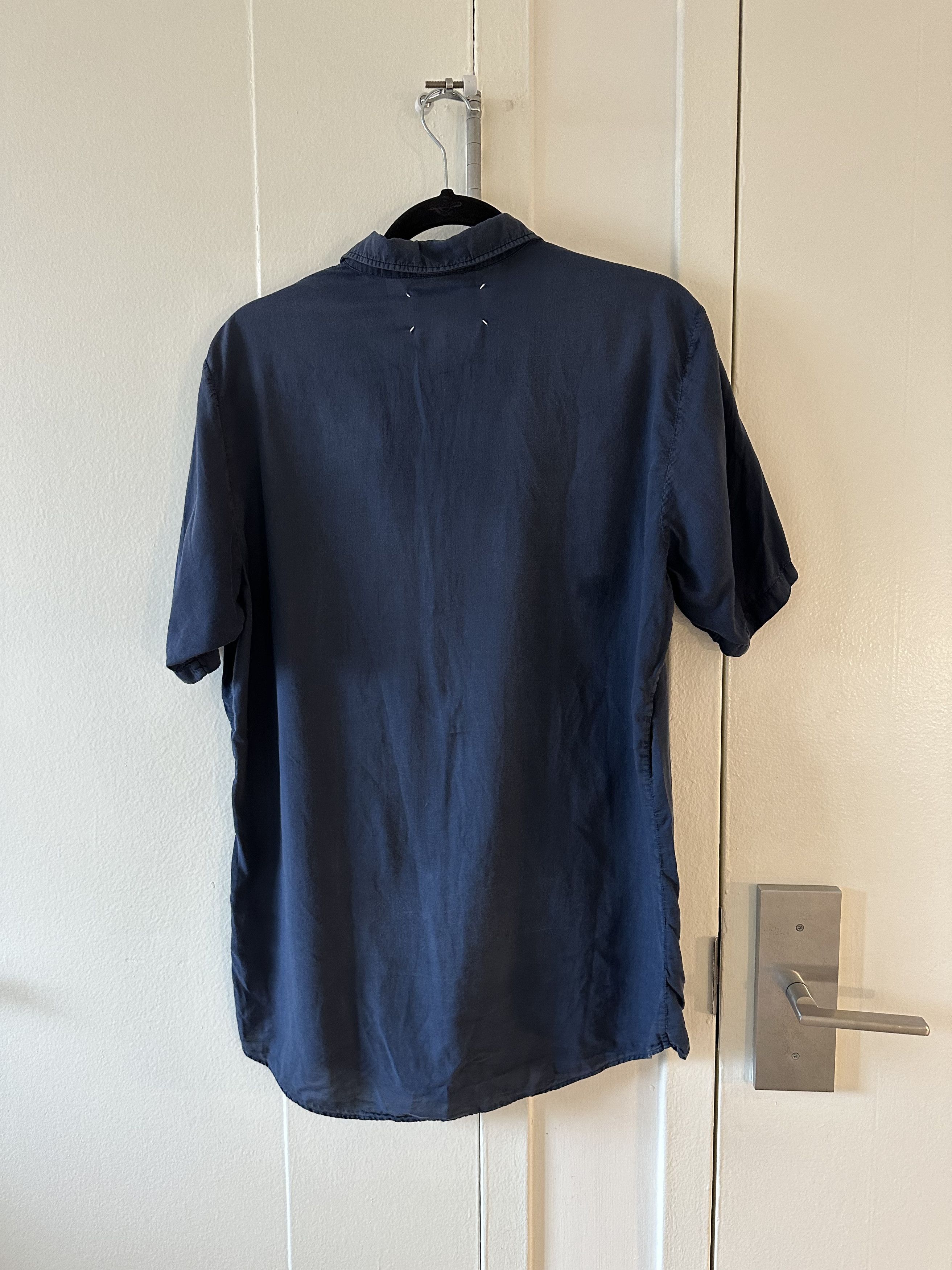 Maison Margiela Maison Margiela Short Sleeve Button Up Shirt Size US L / EU 52-54 / 3 - 4 Thumbnail
