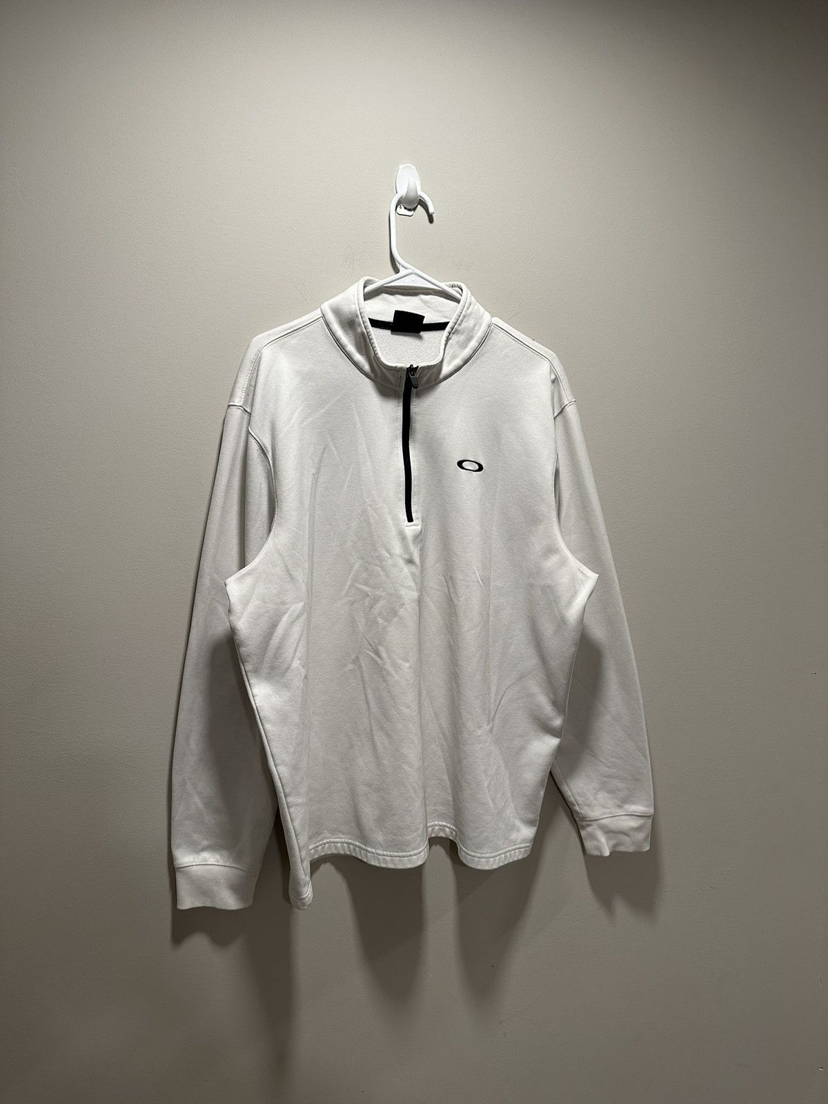 Oakley × Vintage Vintage Y2k Oakley Long Sleeve Shirt Tee Box Logo Size US XL / EU 56 / 4 - 2 Thumbnail