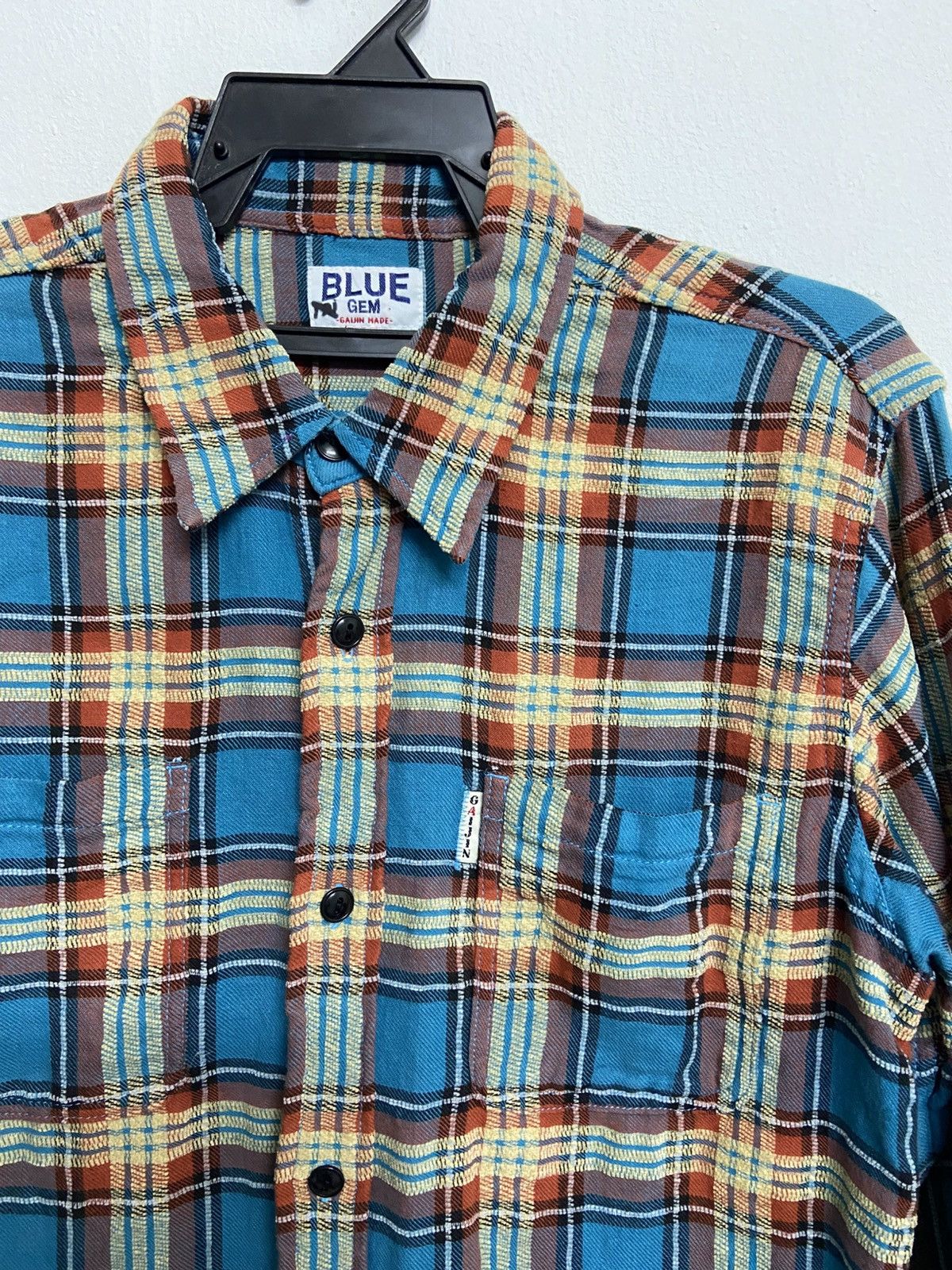 Japanese Brand Gaijin Made Flannel Shirt Size US M / EU 48-50 / 2 - 4 Thumbnail