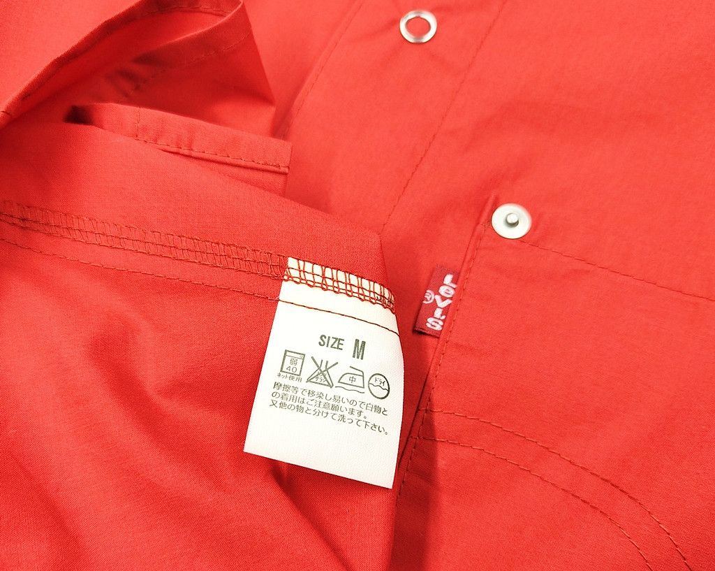Levi's LEVIS engineered red color single pocket button up shirt Size US S / EU 44-46 / 1 - 9 Thumbnail