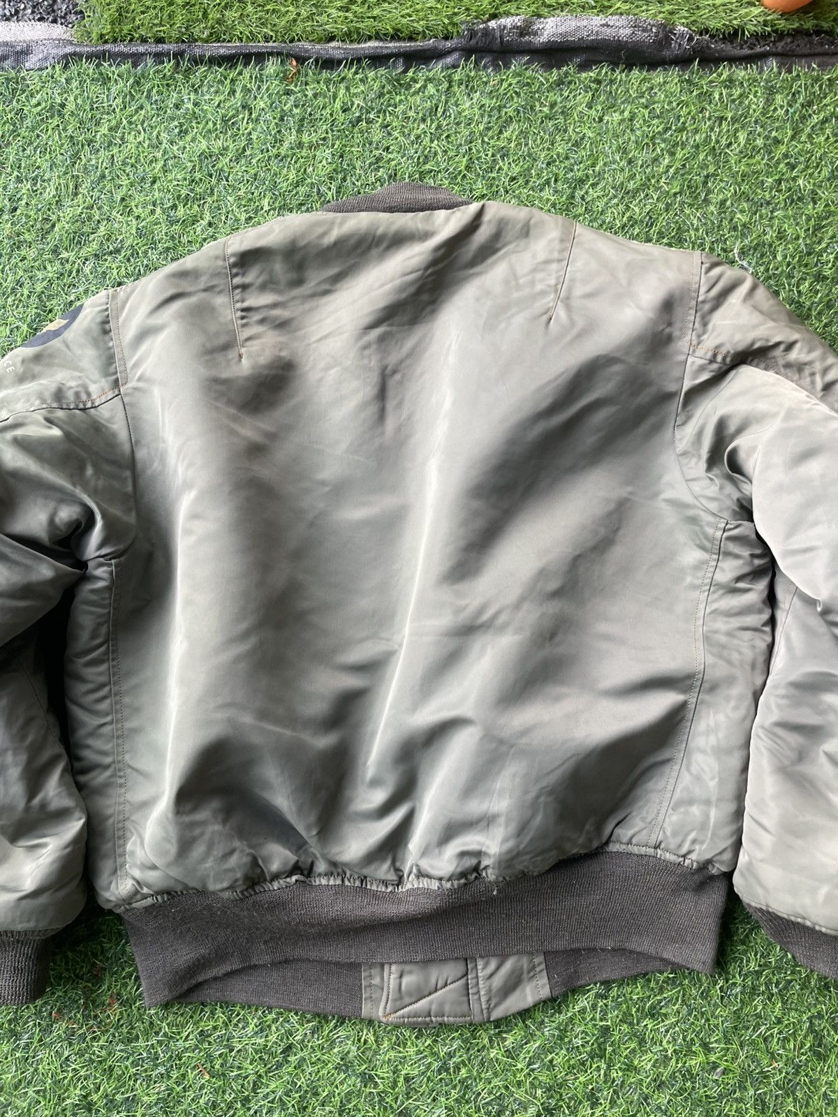 Buzz Rickson's BUZZ RICKSON’S MA-1 Bomber Flight Jacket Khaki /Olive-TOYO Size US L / EU 52-54 / 3 - 8 Thumbnail