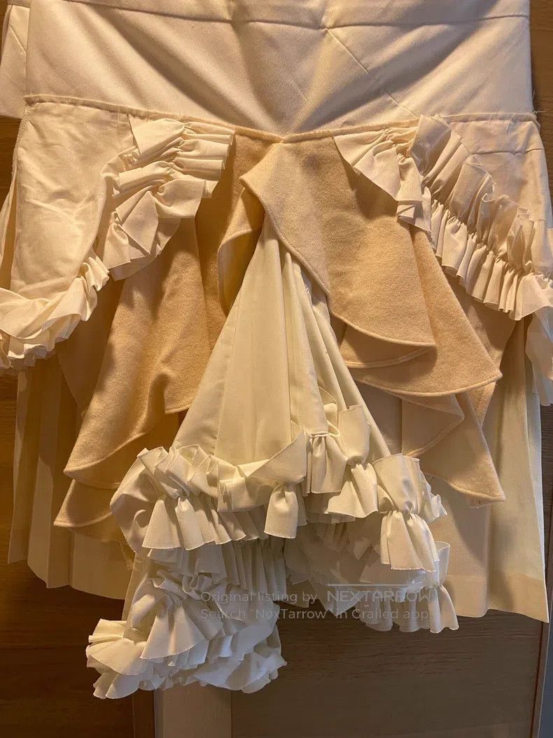 Comme des Garcons Comme Des Garcons size M Wedding skirt Size 22" - 2 Thumbnail