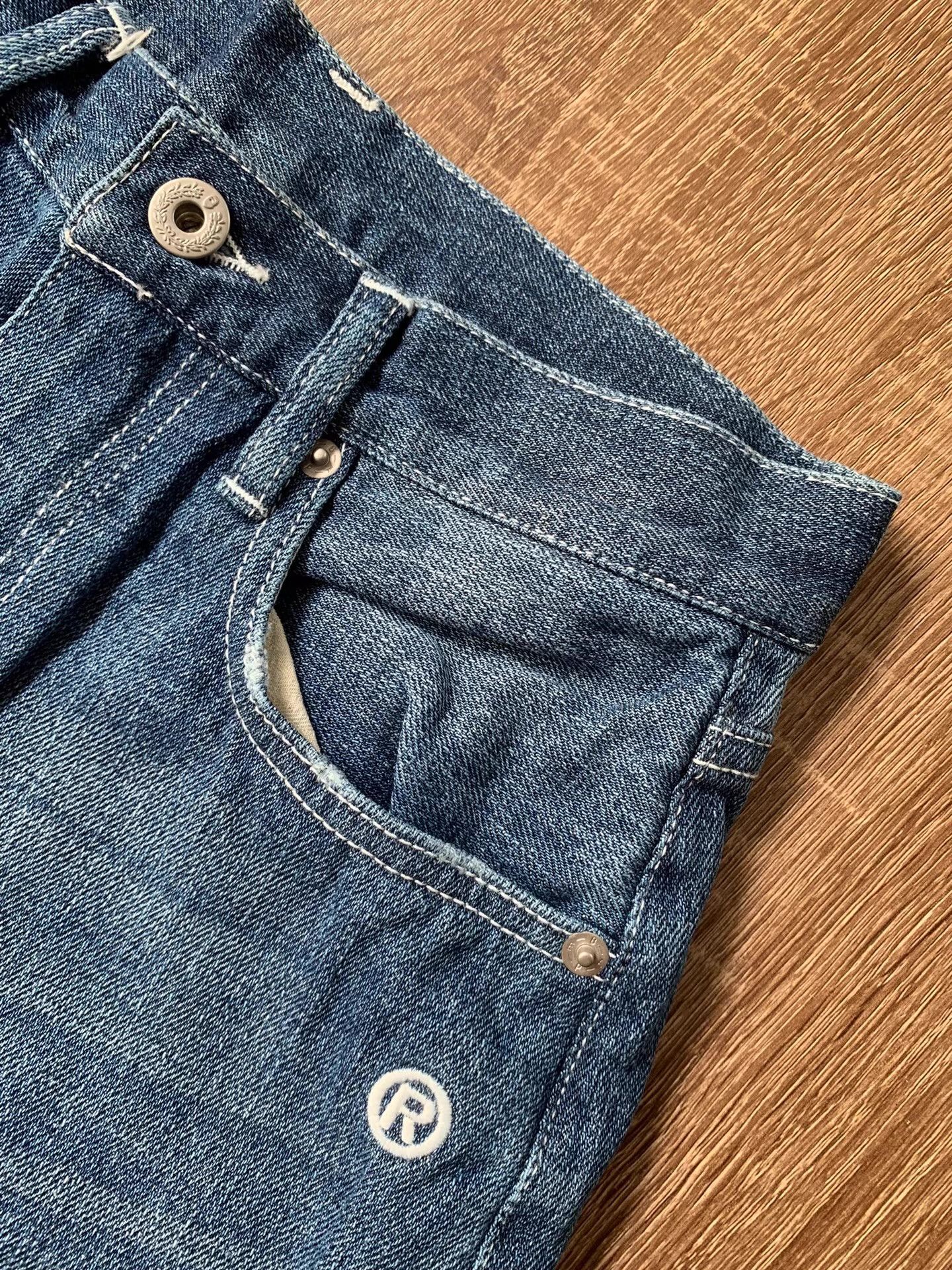 Bape A BATHING APE Tapered Denim Pants (L-Silhouette)。Ｑ22 Size 34" / US 12 / IT 48 - 2 Thumbnail