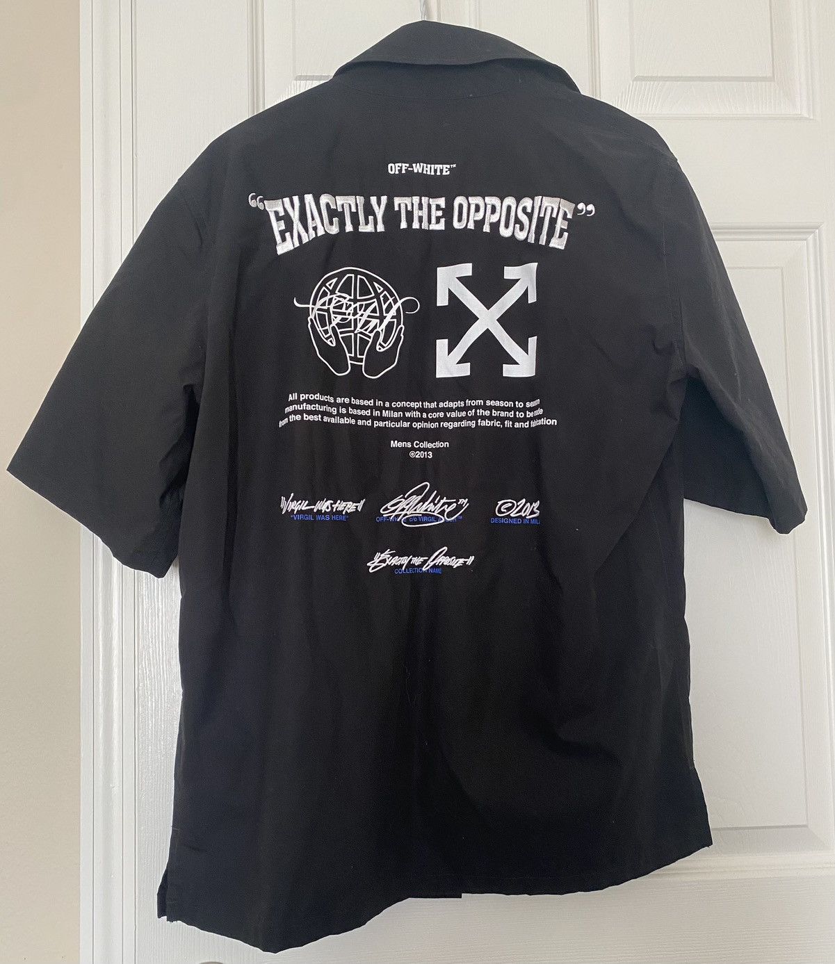 Off-White Off-White Exact Opposite Shirt Size Medium Size US M / EU 48-50 / 2 - 3 Thumbnail