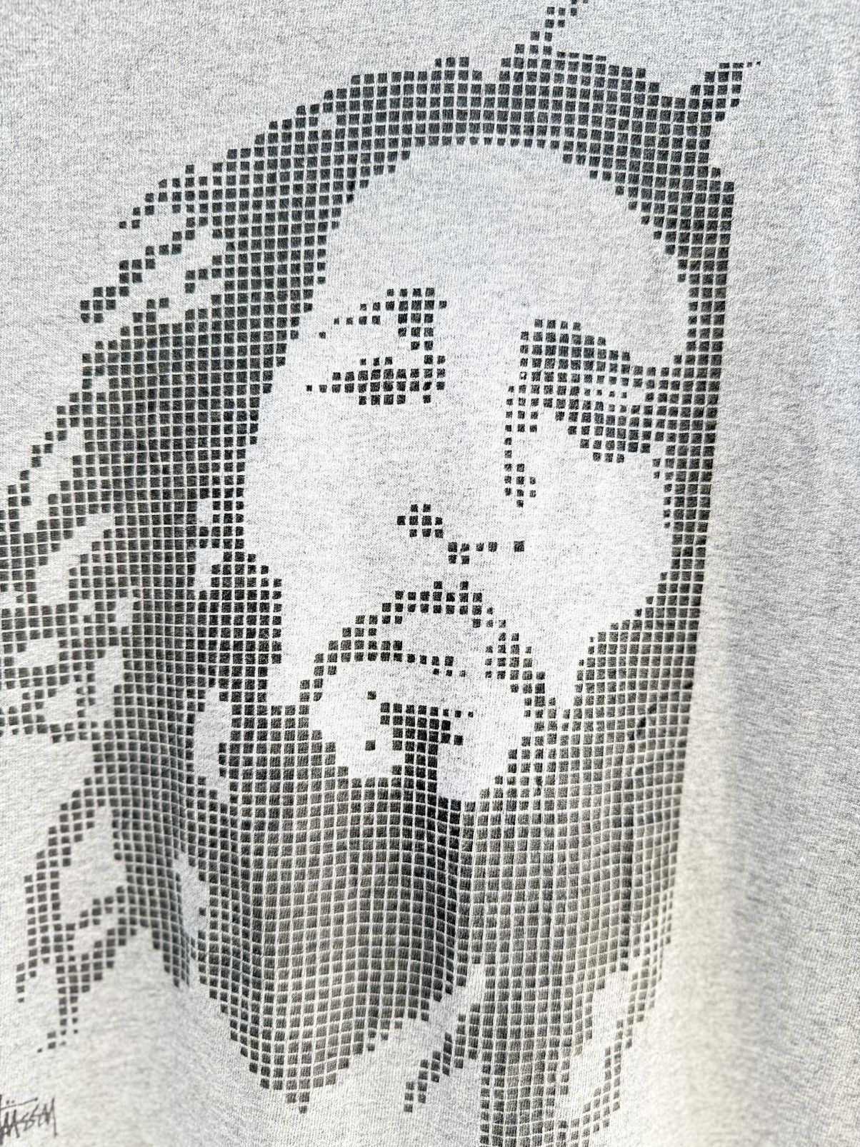 Stussy Rare Vintage 90s Stussy Bob Marley Graphic Tee Size US L / EU 52-54 / 3 - 4 Thumbnail