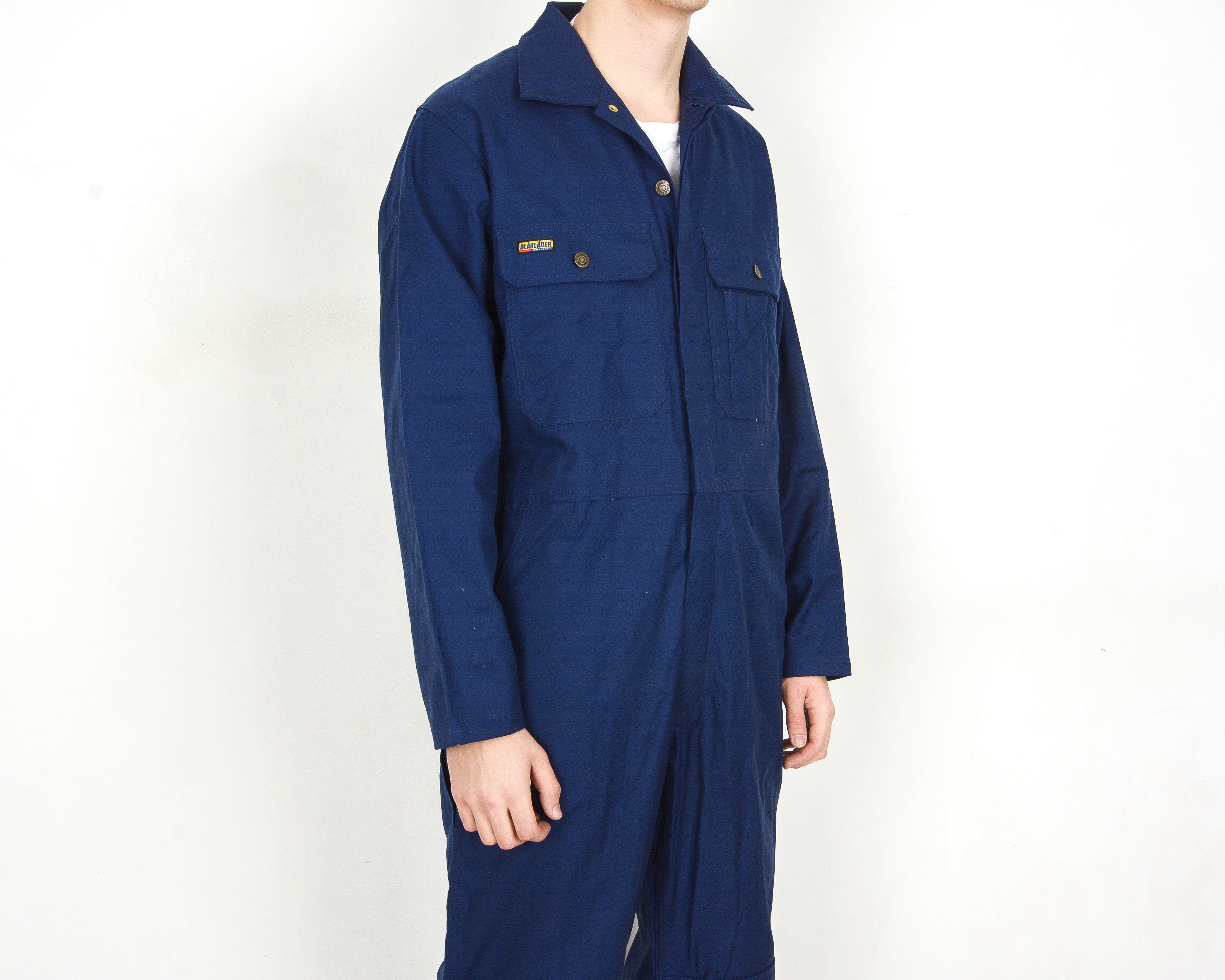 Vintage BLAKLADER Work Overalls XL Boilersuit Chore Utility Jumpsuit Size US 36 / EU 52 - 4 Thumbnail