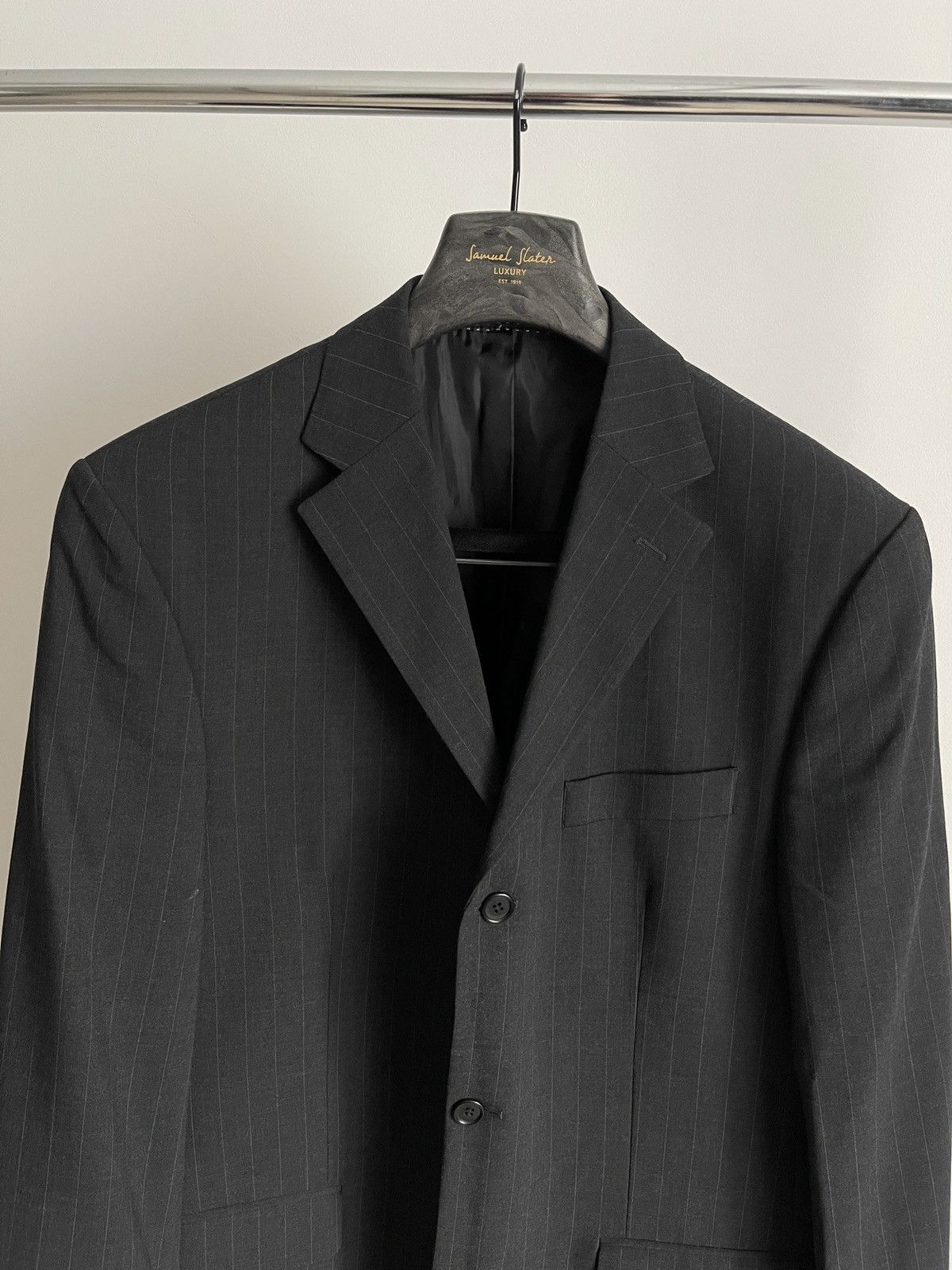 Balmain 🔥Balmain Blazer Classic Jacket Black Vintage luxury premium Size 44R - 2 Thumbnail