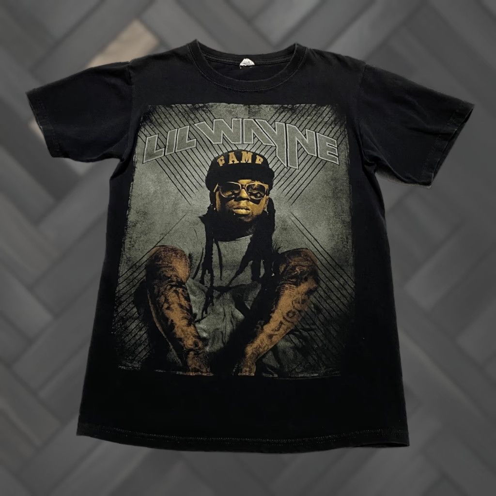 Anvil VINTAGE Lil Wayne Shirt Mens Small Black Graphic Rap Tee Anvil Band Hip Hop Music Tour Size US S / EU 44-46 / 1 - 1 Thumbnail