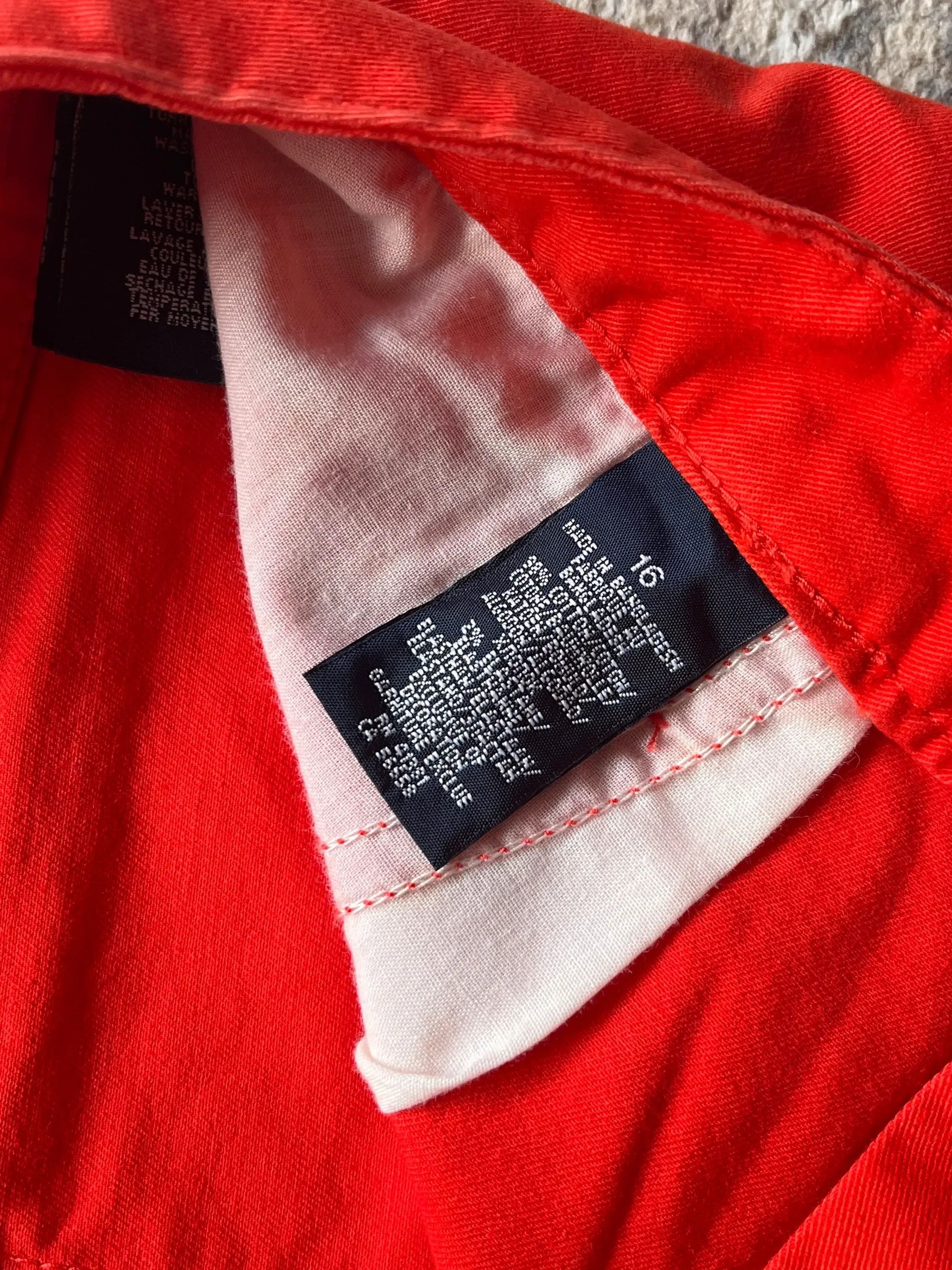 Polo Ralph Lauren Polo Ralph Lauren Bowery Skinny Sz 16 / XS Red Jeans Size 24" / US 00 / IT 34 - 5 Thumbnail