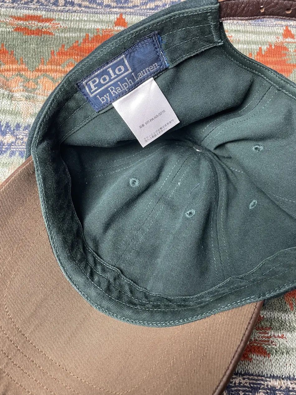 Polo Ralph Lauren Polo Ralph Lauren Rare Leather Baseball Hat cap Size ONE SIZE - 6 Thumbnail