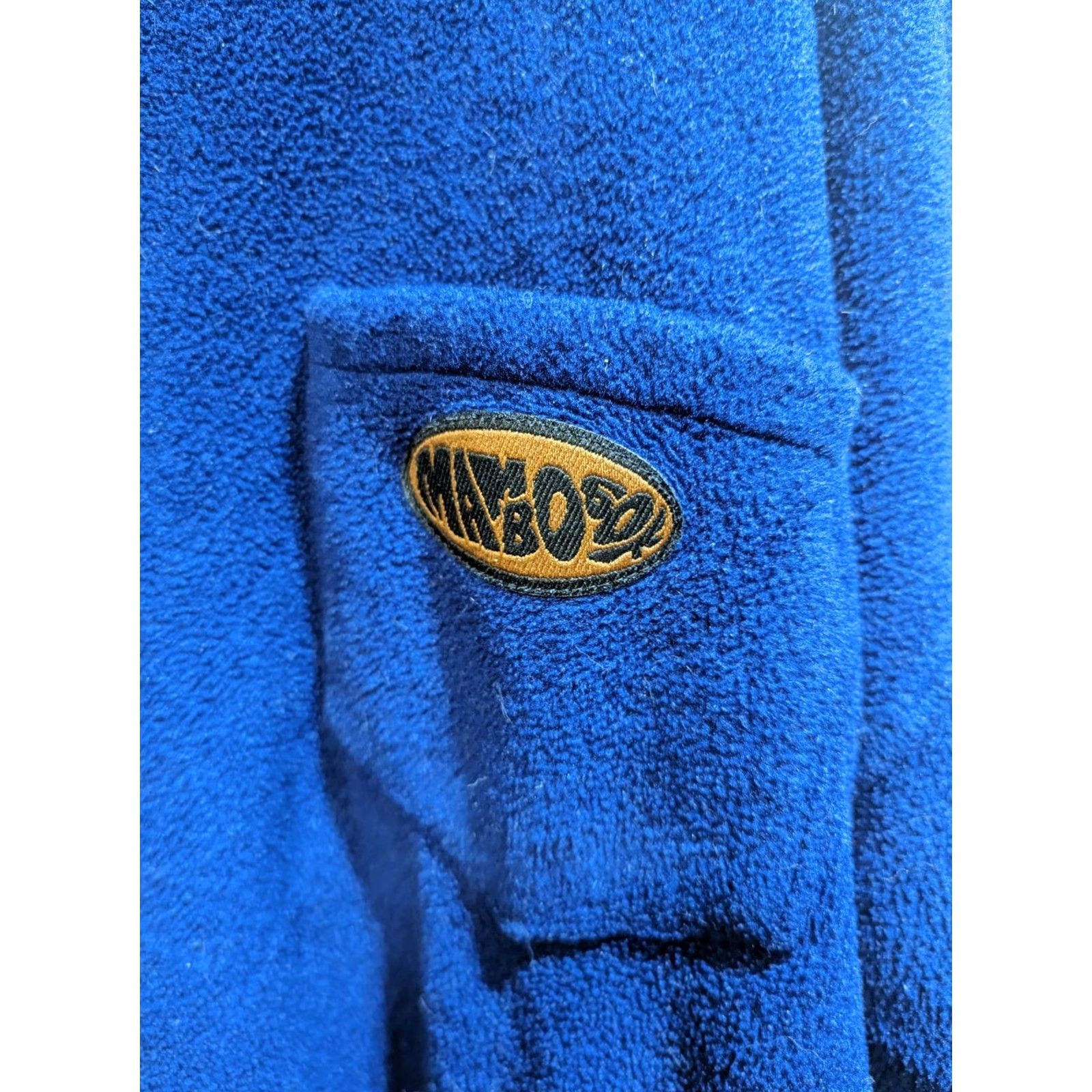 Vintage VINTAGE MAMBOSOK Fleece Sweater Turtleneck Unisex Adults XL Blue Synchilla Winter Pullover Apres ski 90s Modern? Size US XL / EU 56 / 4 - 3 Thumbnail