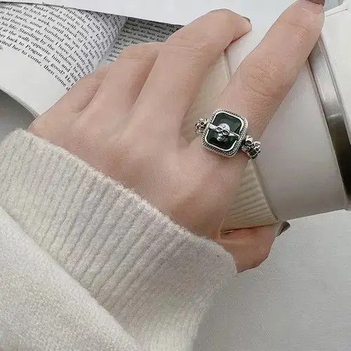 Jewelry × Ring Of Fire Color Skull Ring Size ONE SIZE - 2 Thumbnail