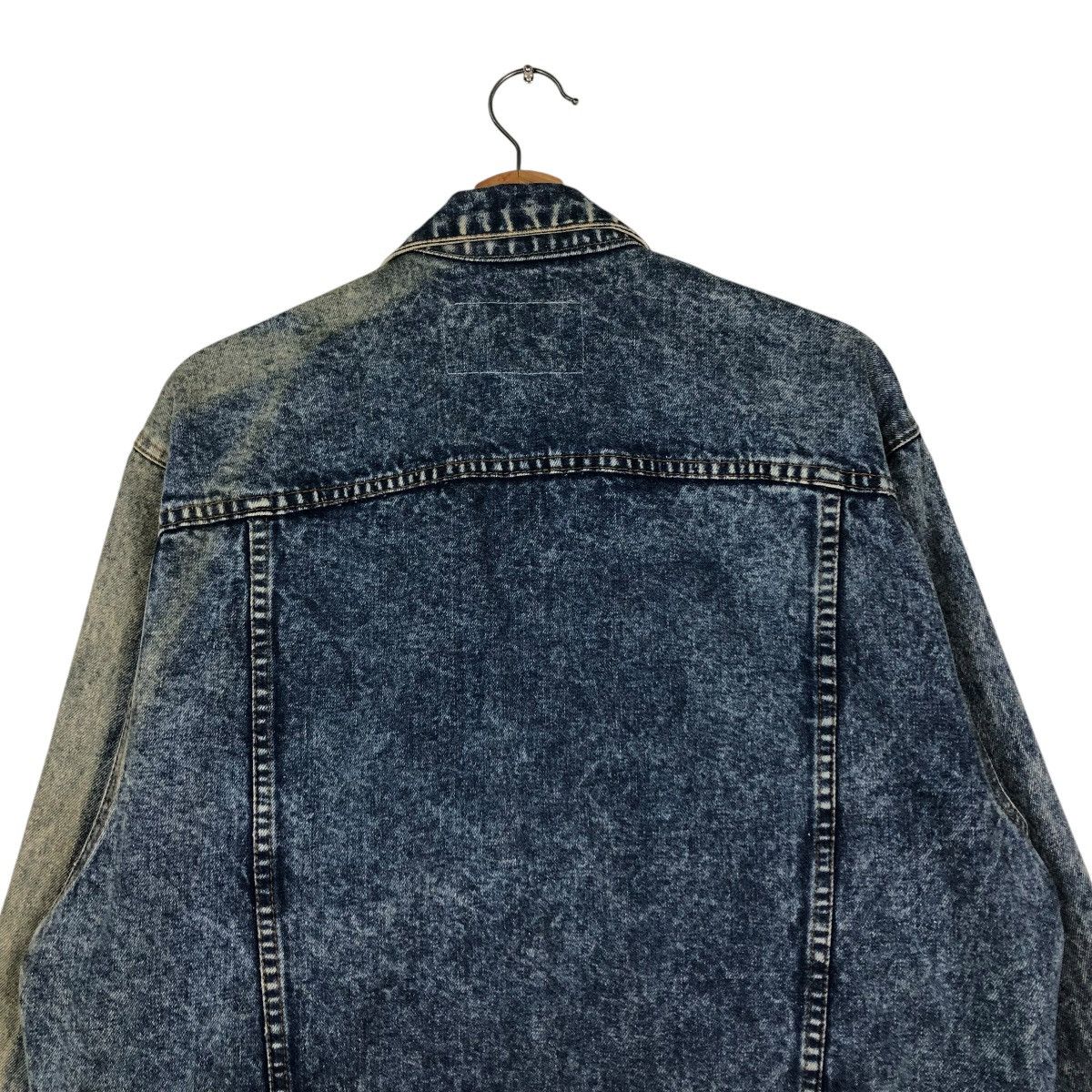 Japanese Brand 🔥VINTAGE RUSTY TRUCKER DENIM JACKET MAC HOPE ISSEY MIYAKE Size US M / EU 48-50 / 2 - 11 Thumbnail