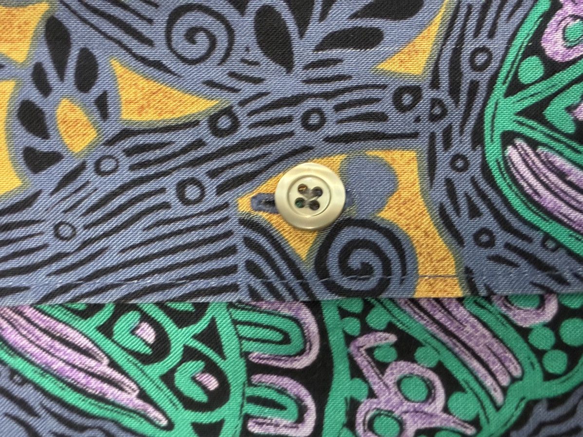Yves Saint Laurent Yves Saint Laurent Vintage Rayon Shirt (L) Size US L / EU 52-54 / 3 - 9 Thumbnail