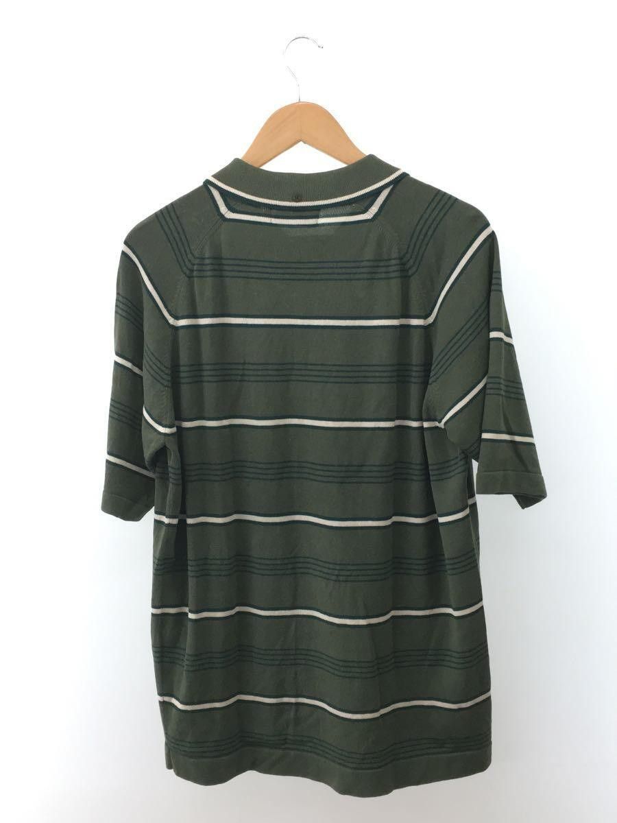 Hysteric Glamour Hysteric Glm Hy$teric Emb Rayon Polo Shirt Khaki Border Size US L / EU 52-54 / 3 - 2 Thumbnail