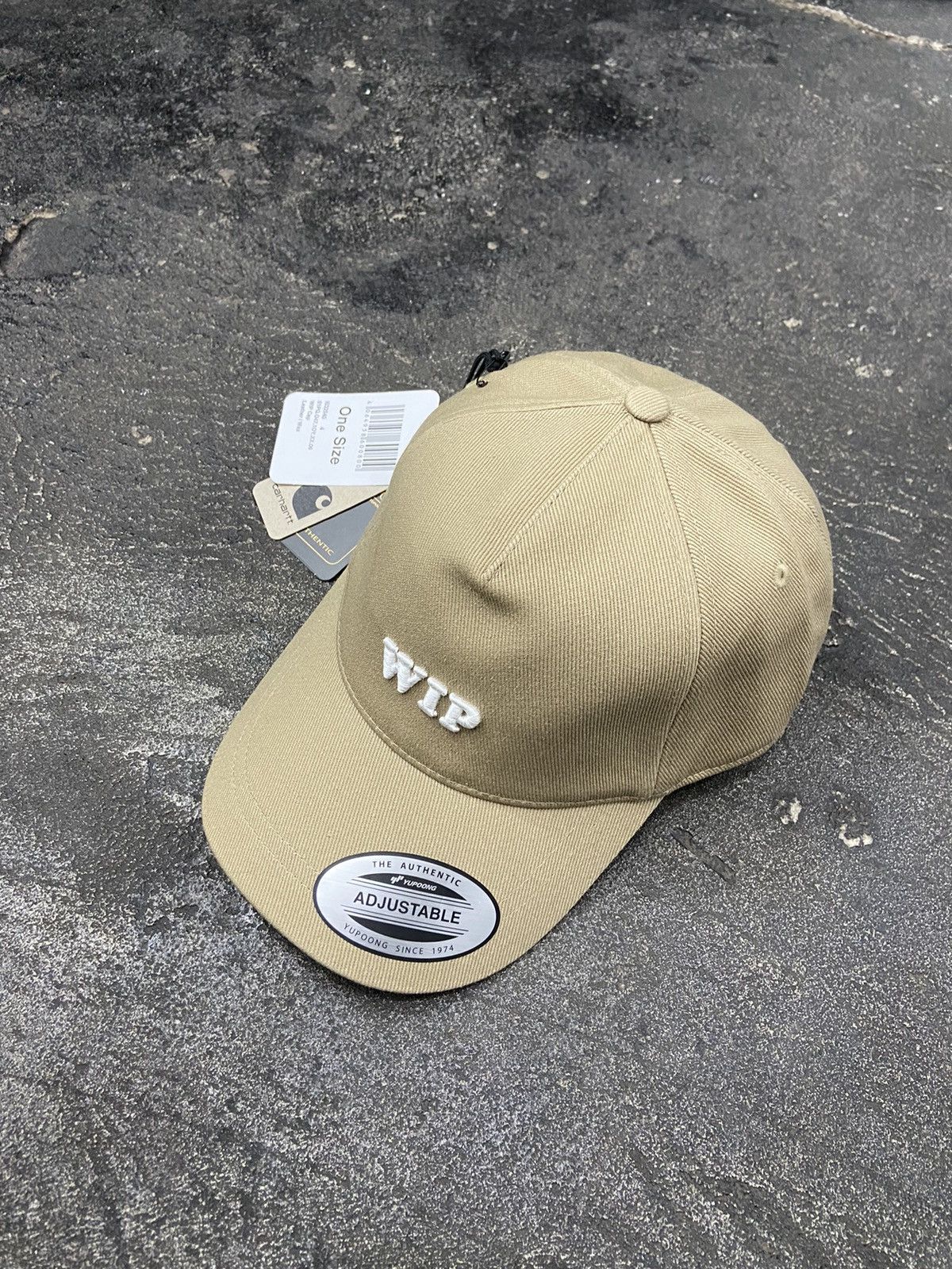 Carhartt Wip Carhartt WIP “WIP” Strapback Cap Leather/Wax Size ONE SIZE - 2 Thumbnail