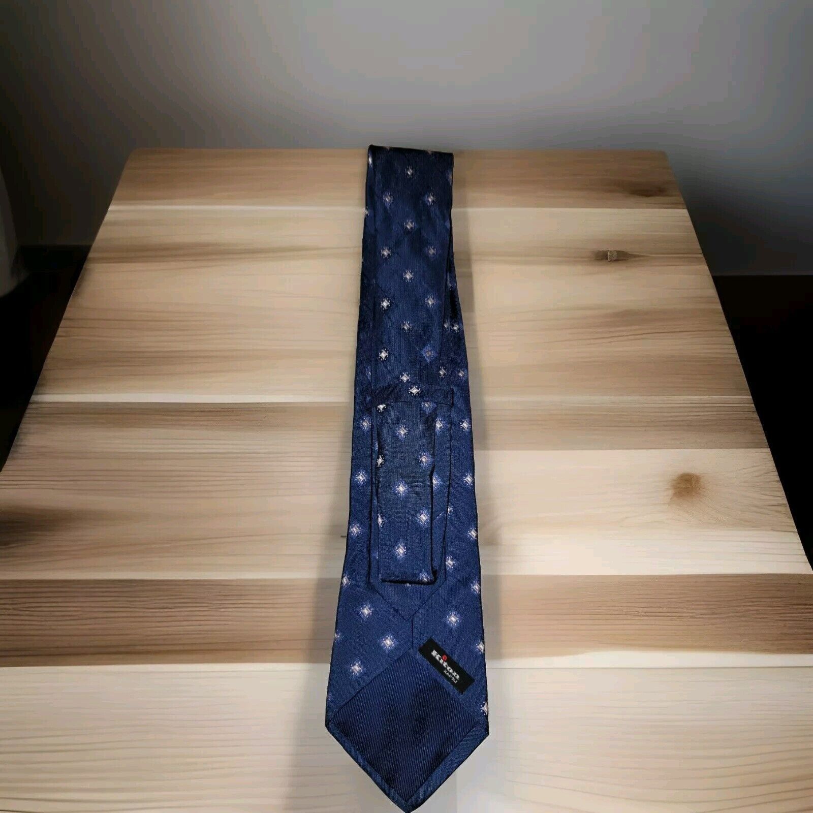 Kiton Kiton Men's Gray Striped Silk Neck Tie $495 Size ONE SIZE - 3 Thumbnail
