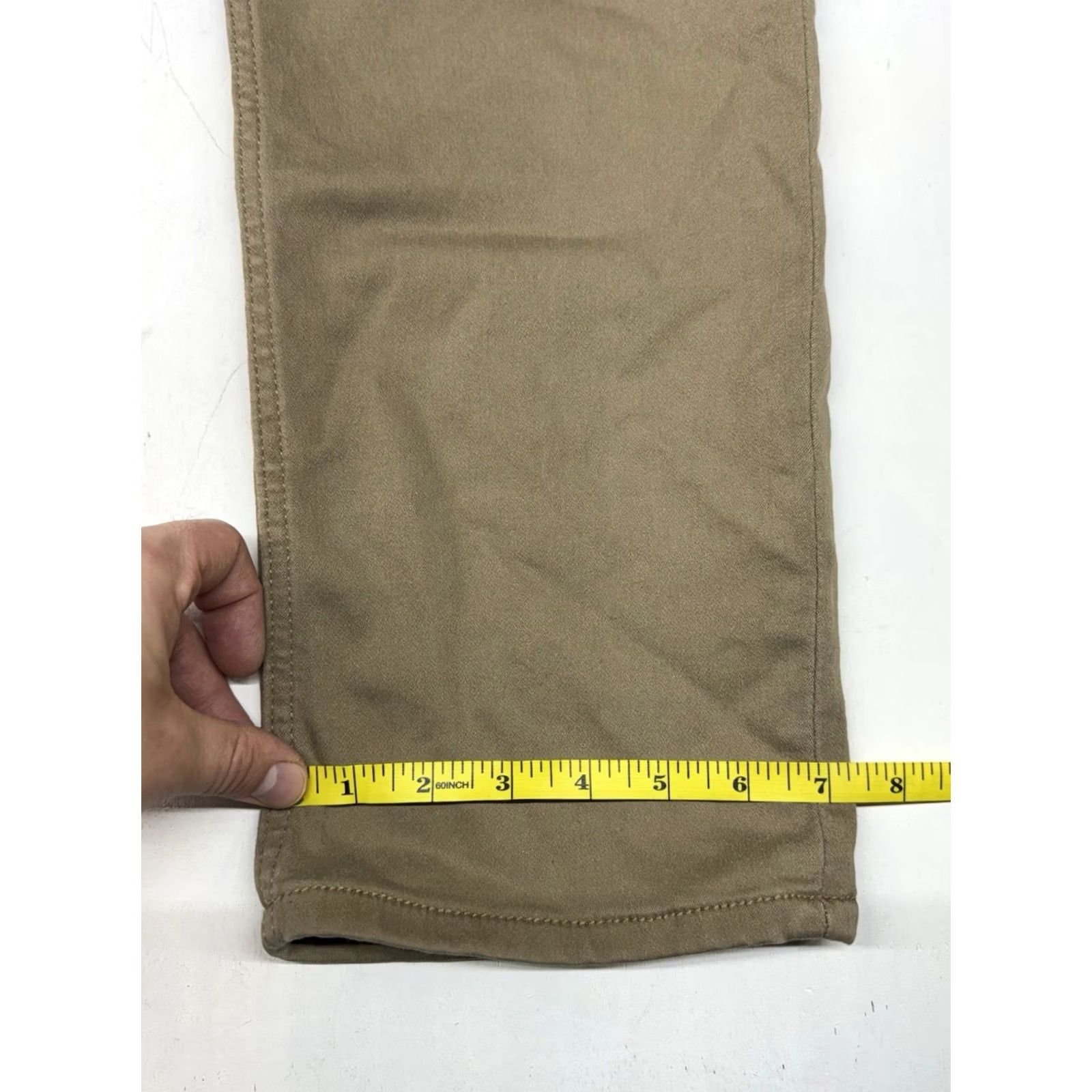 Vintage The Perfect Jean NYC Pants Jeans Mens 40x30 Brown Slim Thick High Rise Denimh Inseam 30in Khakis Work Biker Utility Bohemian Preppy Slimming Size US 40 / EU 56 - 7 Thumbnail