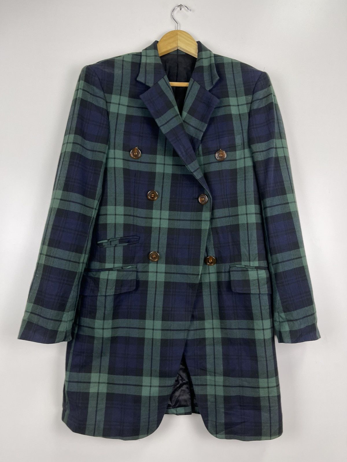 Designer Italian Tartan Jacket made in Italy Size US S / EU 44-46 / 1 - 3 Thumbnail