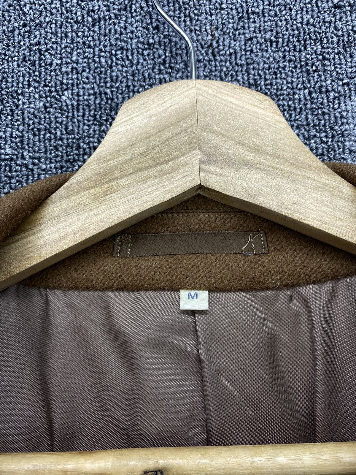 Yves Saint Laurent Vintage Yves Saint Laurent Homme Wool Long Jacket Size US M / EU 48-50 / 2 - 9 Thumbnail