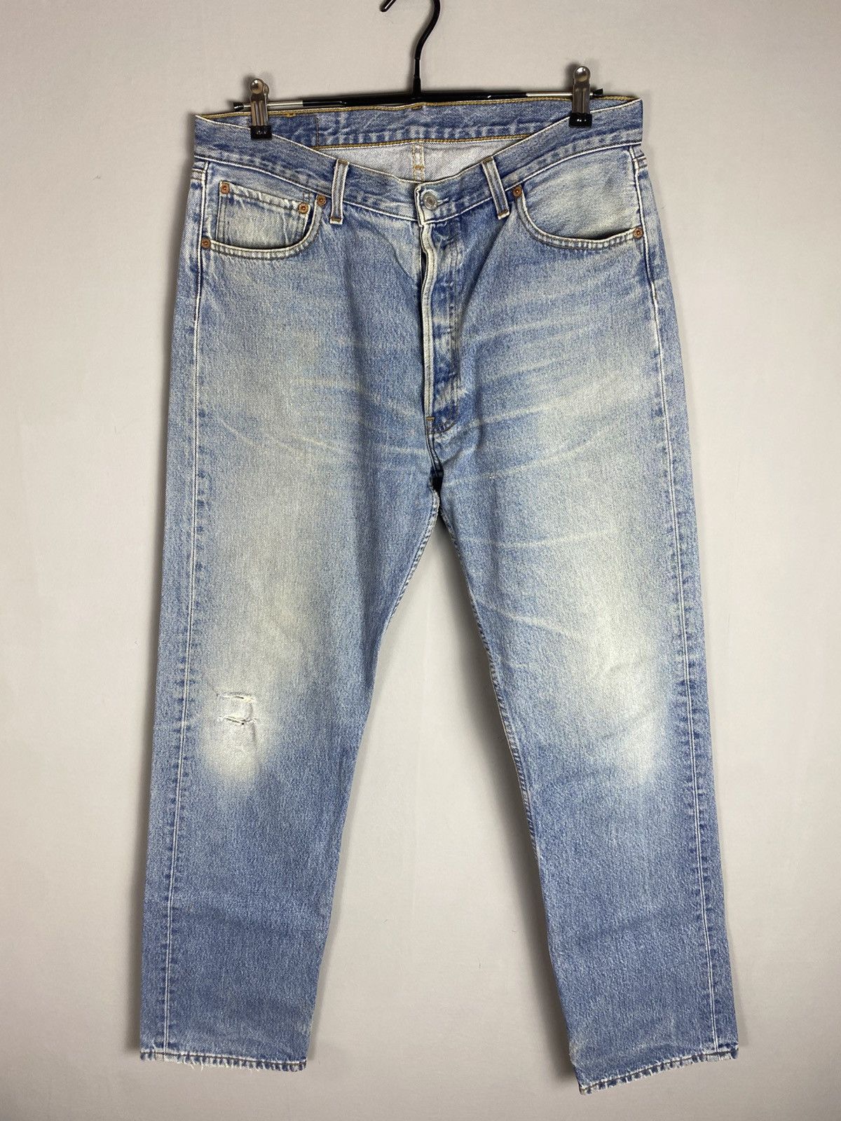 Levi's Vintage 90s Levi’s 501 jeans denim Size US 36 / EU 52 - 6 Thumbnail