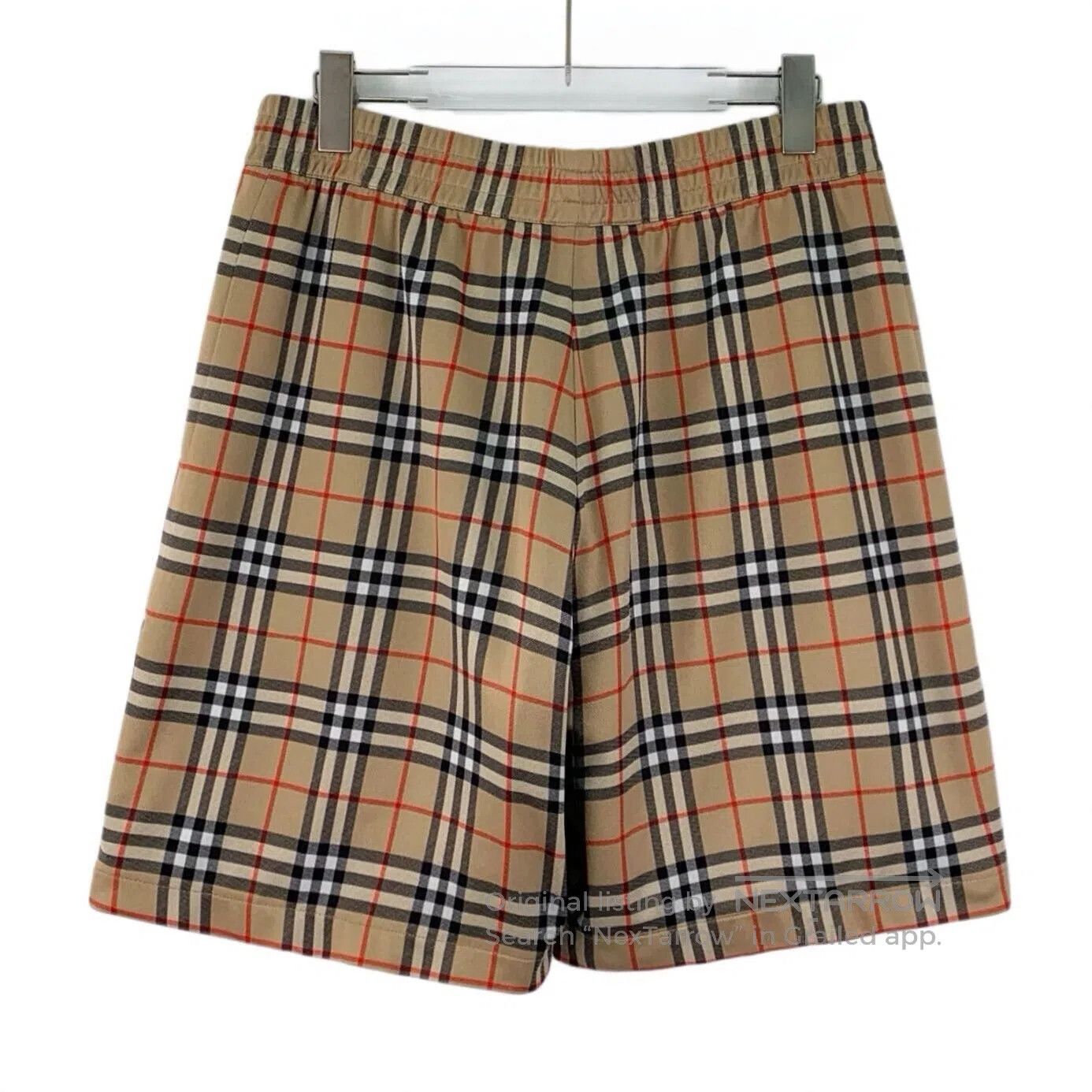 Burberry Burberry size M Brown Classic Plaid Design Casual Shorts| Size US 27 - 1 Thumbnail