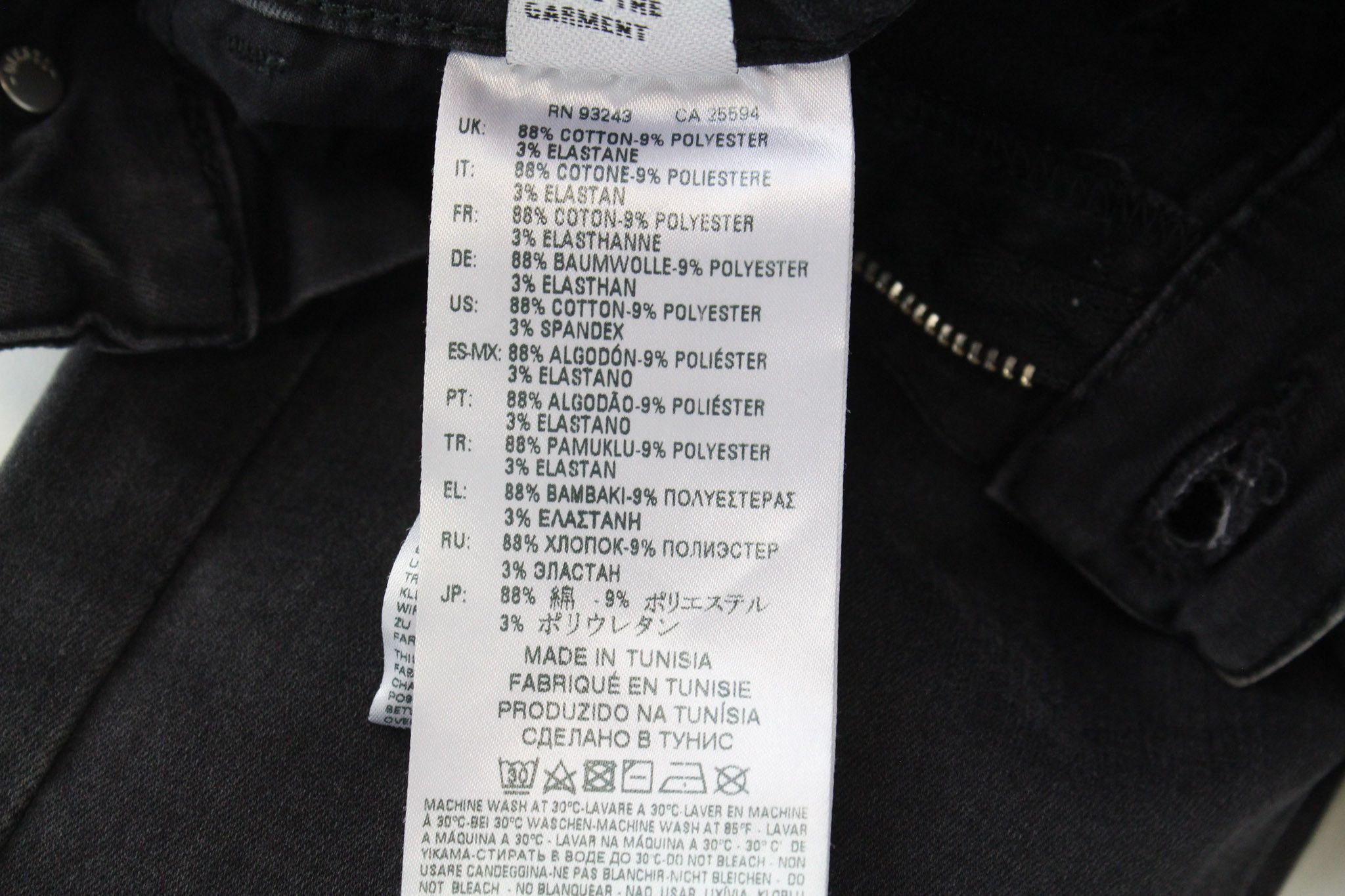 Diesel SLANDY 0680I W23/L32 Grey Stretch Jeans 70474 Size 23" - 8 Thumbnail