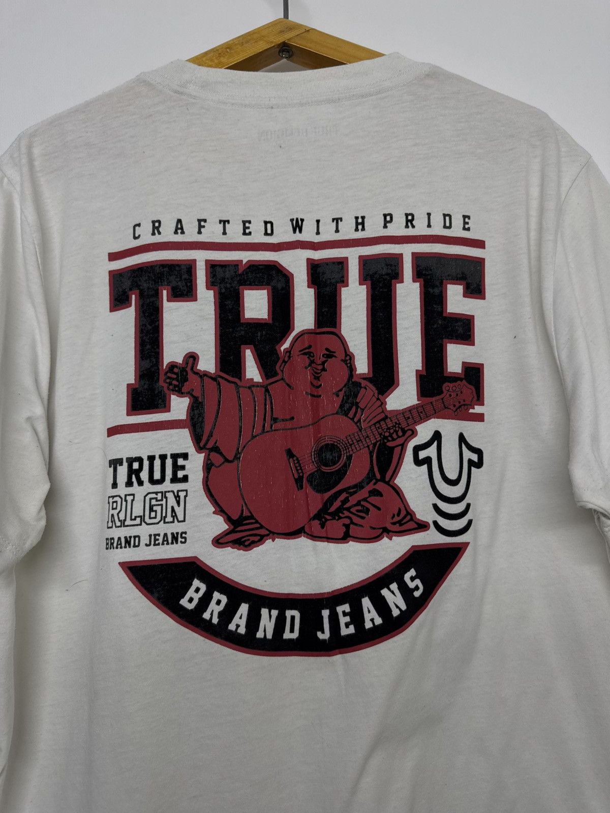 True Religion Vintage Y2k True Religion Big Logo T-Shirt Size US S / EU 44-46 / 1 - 1 Thumbnail