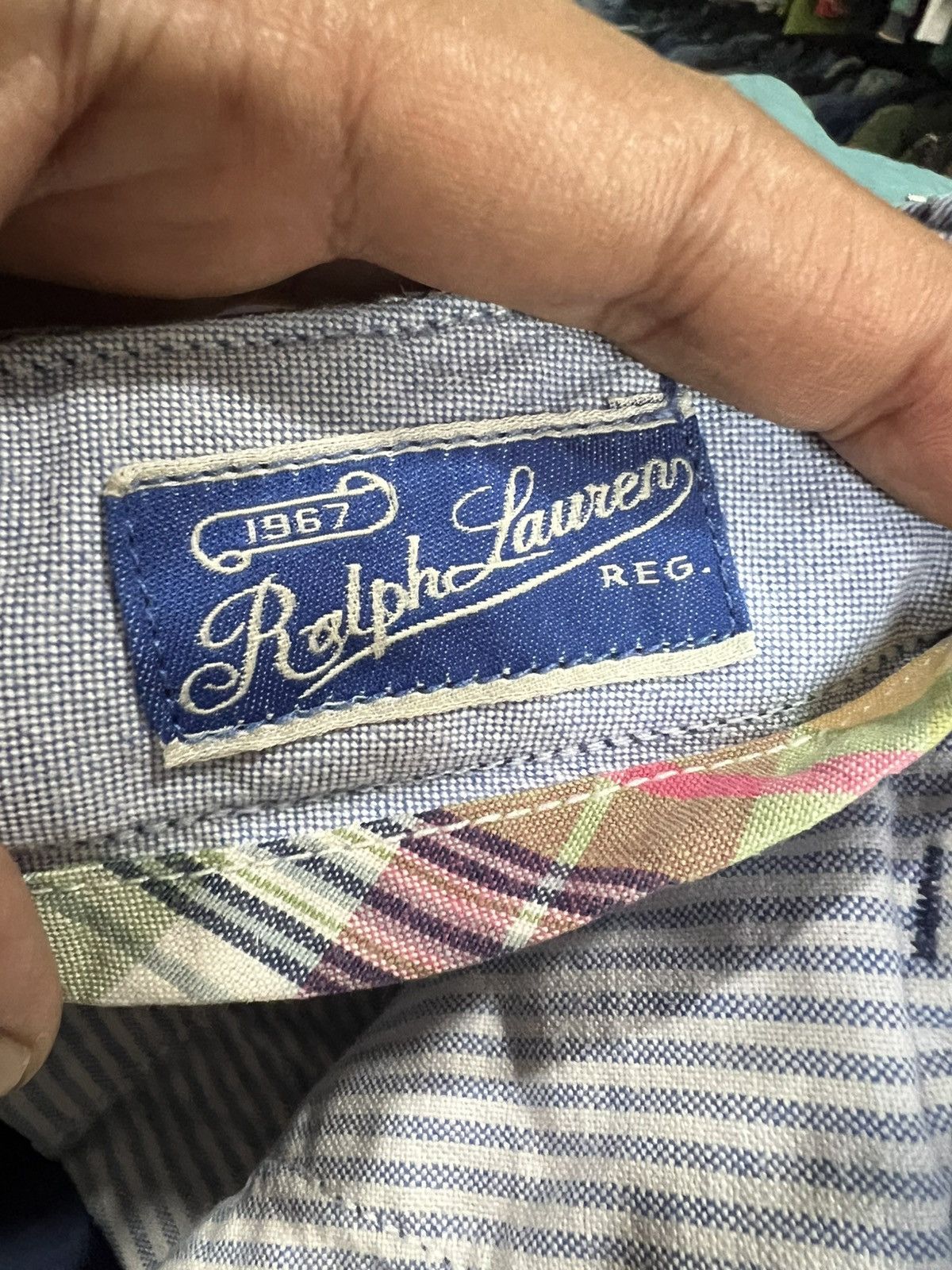 Polo Ralph Lauren 🔥Vintage Polo Ralph Lauren Short Pant Size US 31 - 13 Thumbnail